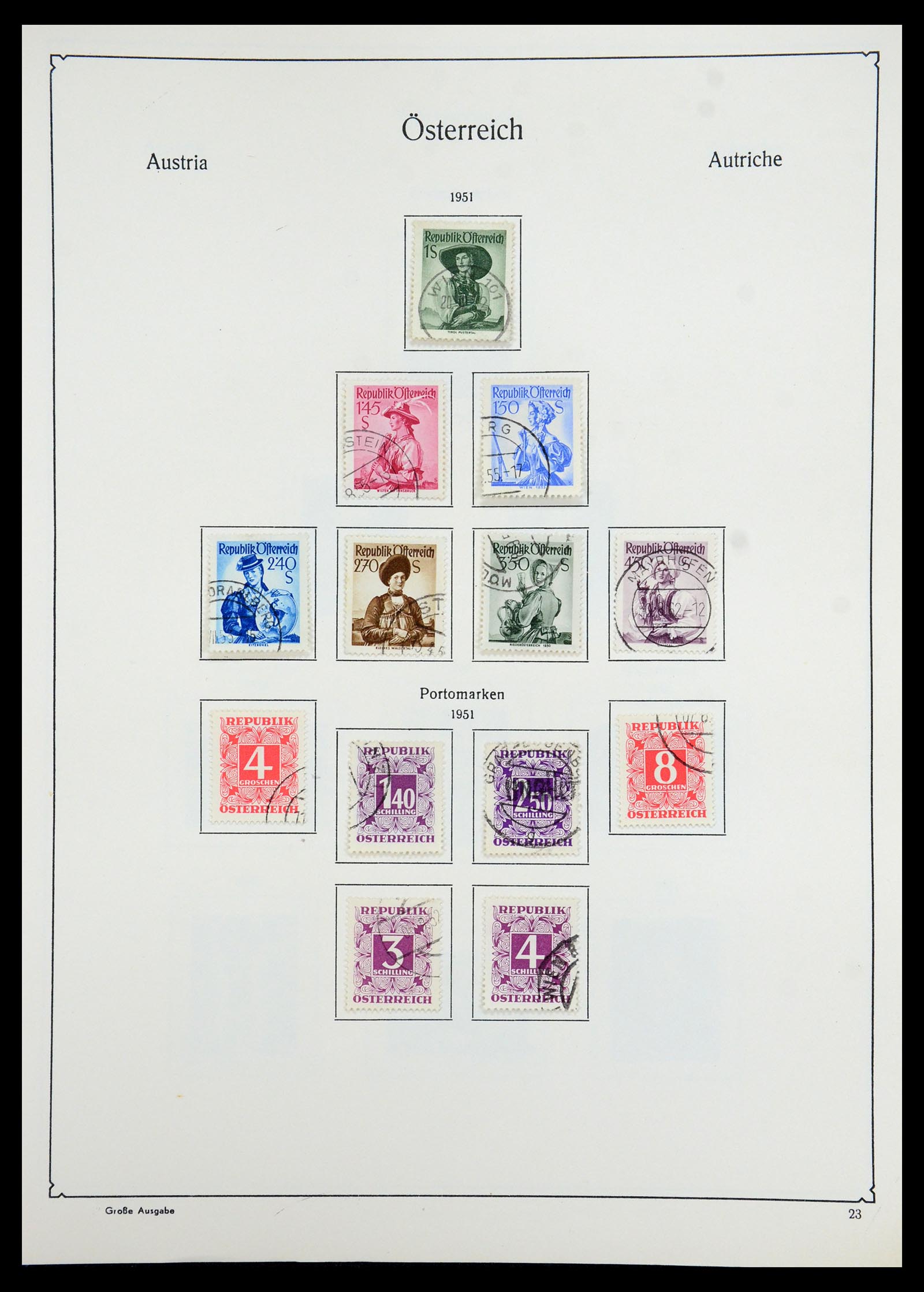 35419 025 - Postzegelverzameling 35419 Oostenrijk 1945-2008.
