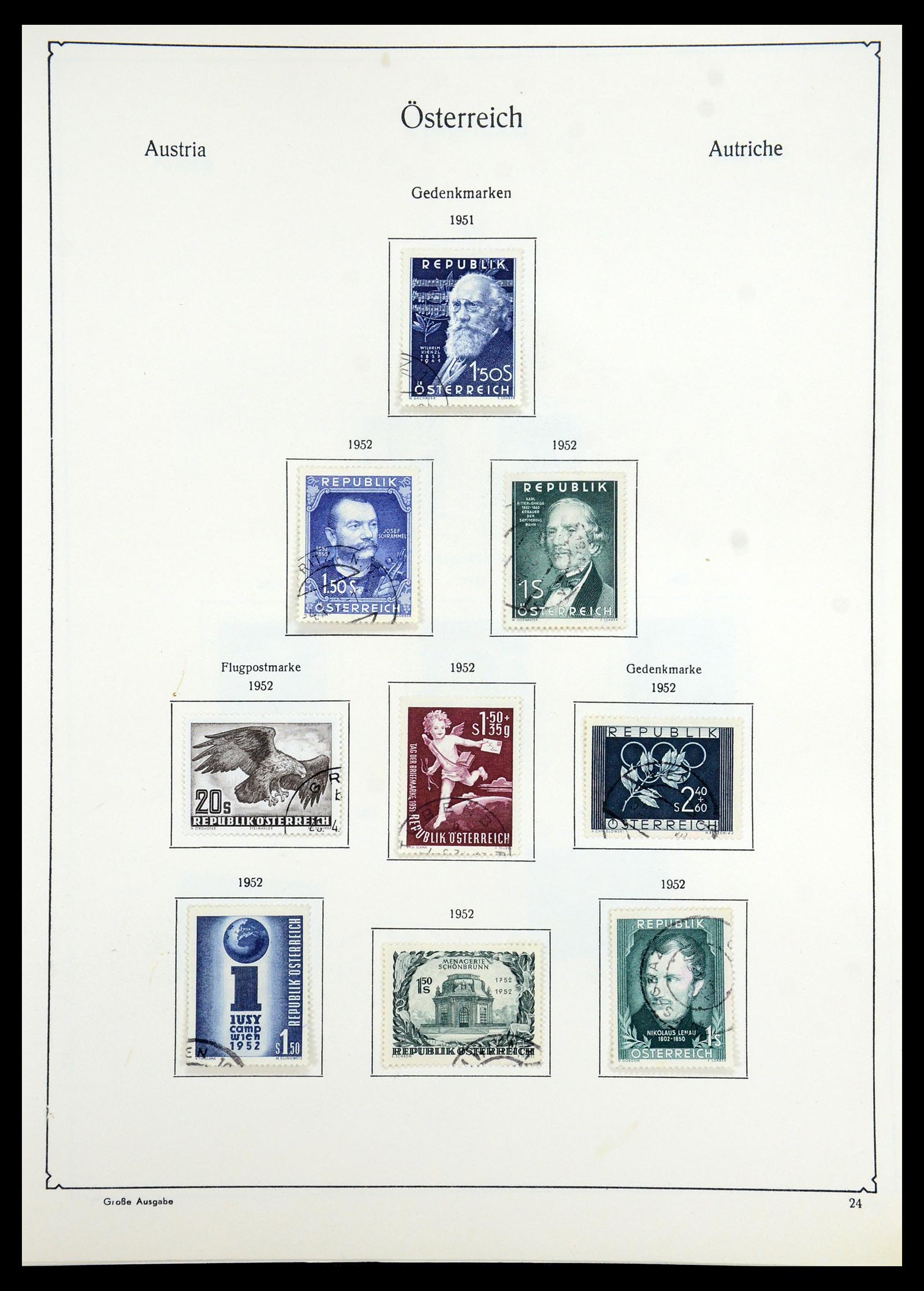35419 026 - Postzegelverzameling 35419 Oostenrijk 1945-2008.