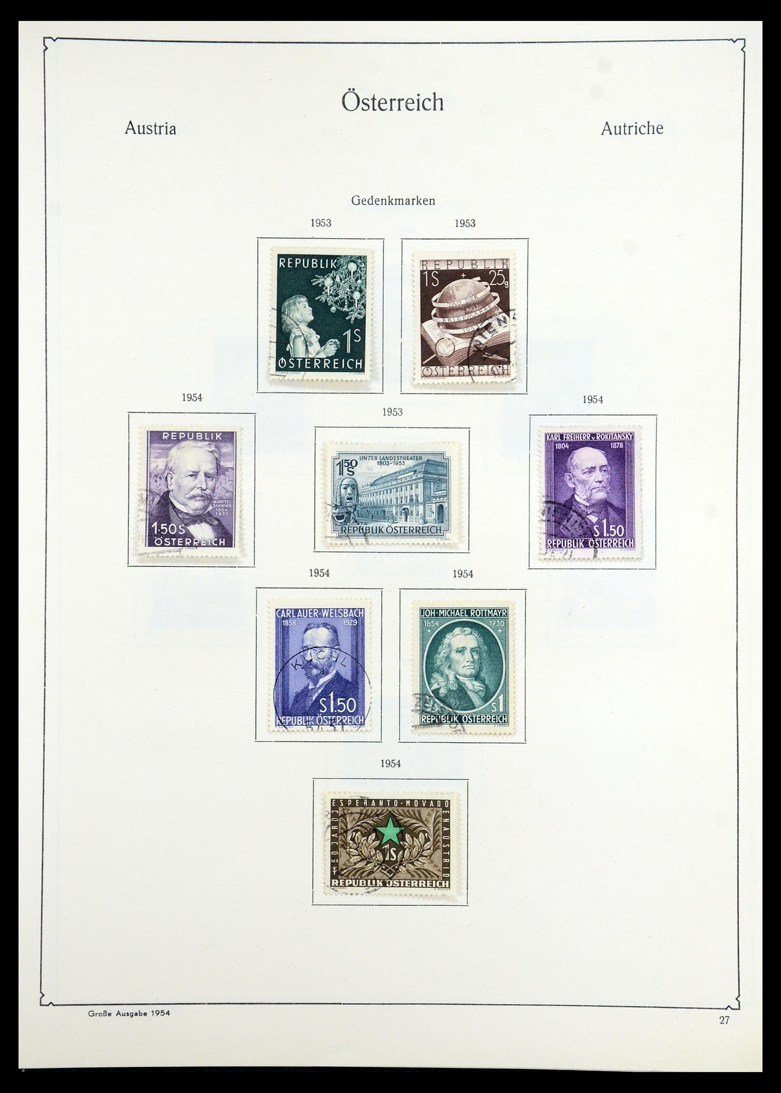35419 029 - Postzegelverzameling 35419 Oostenrijk 1945-2008.