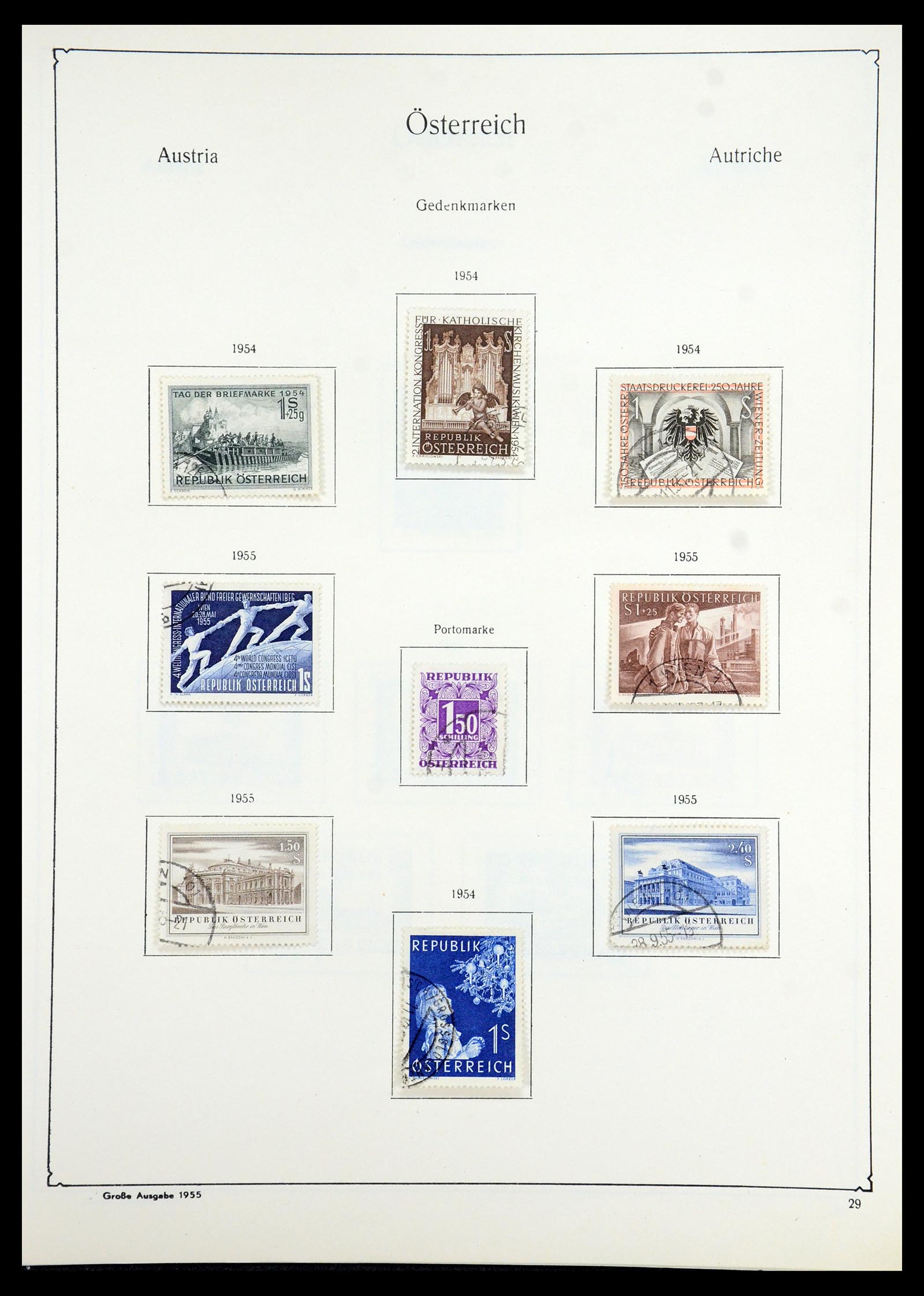 35419 031 - Postzegelverzameling 35419 Oostenrijk 1945-2008.