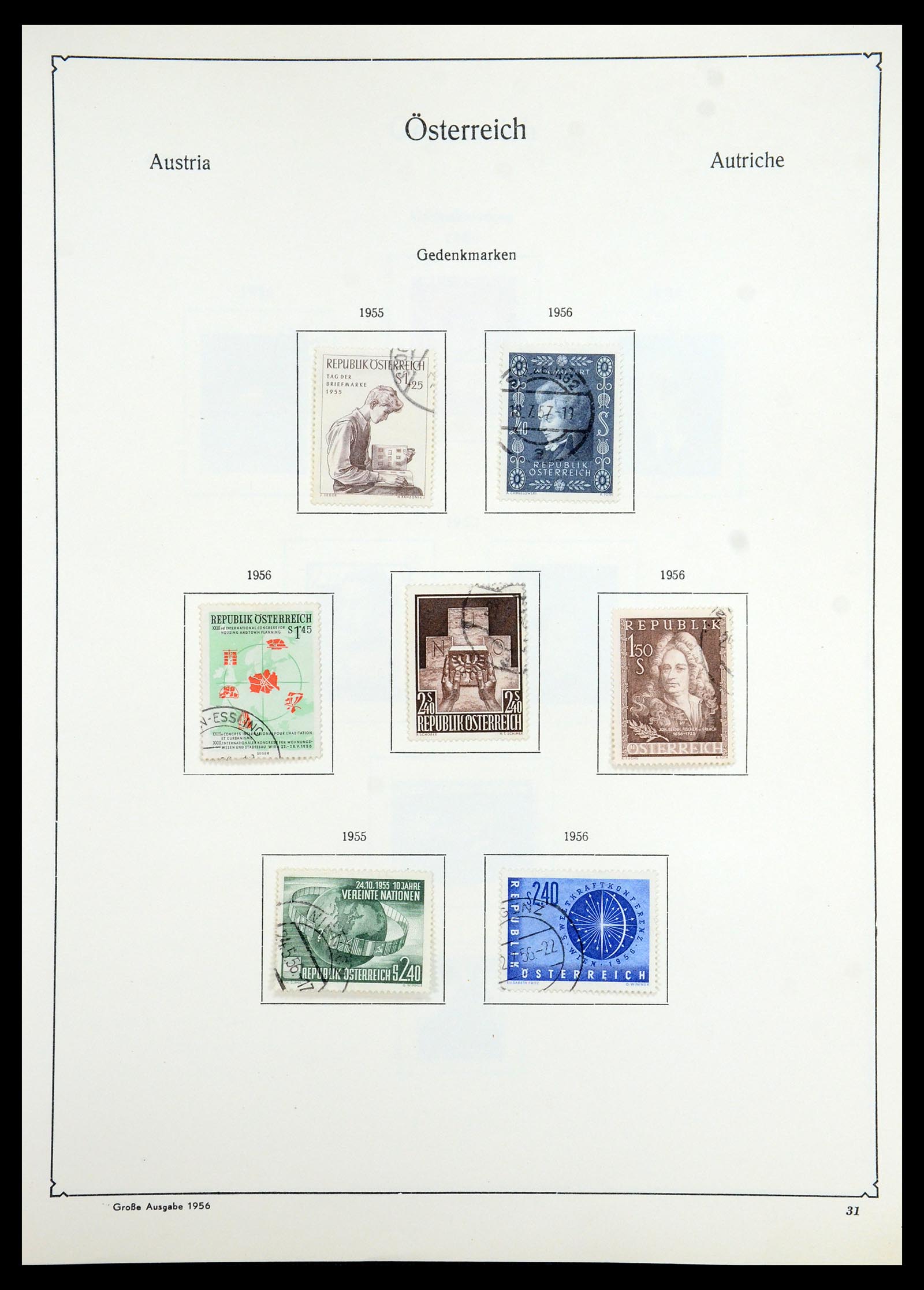 35419 033 - Postzegelverzameling 35419 Oostenrijk 1945-2008.