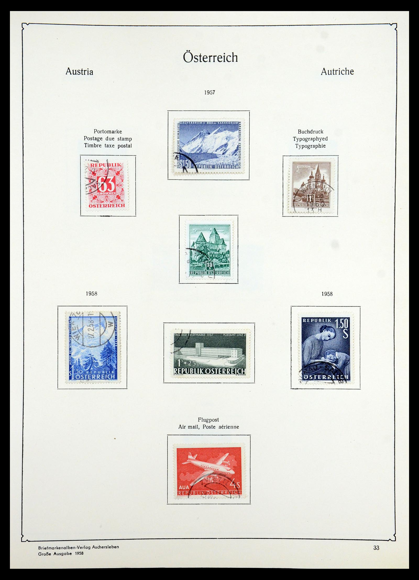 35419 035 - Postzegelverzameling 35419 Oostenrijk 1945-2008.