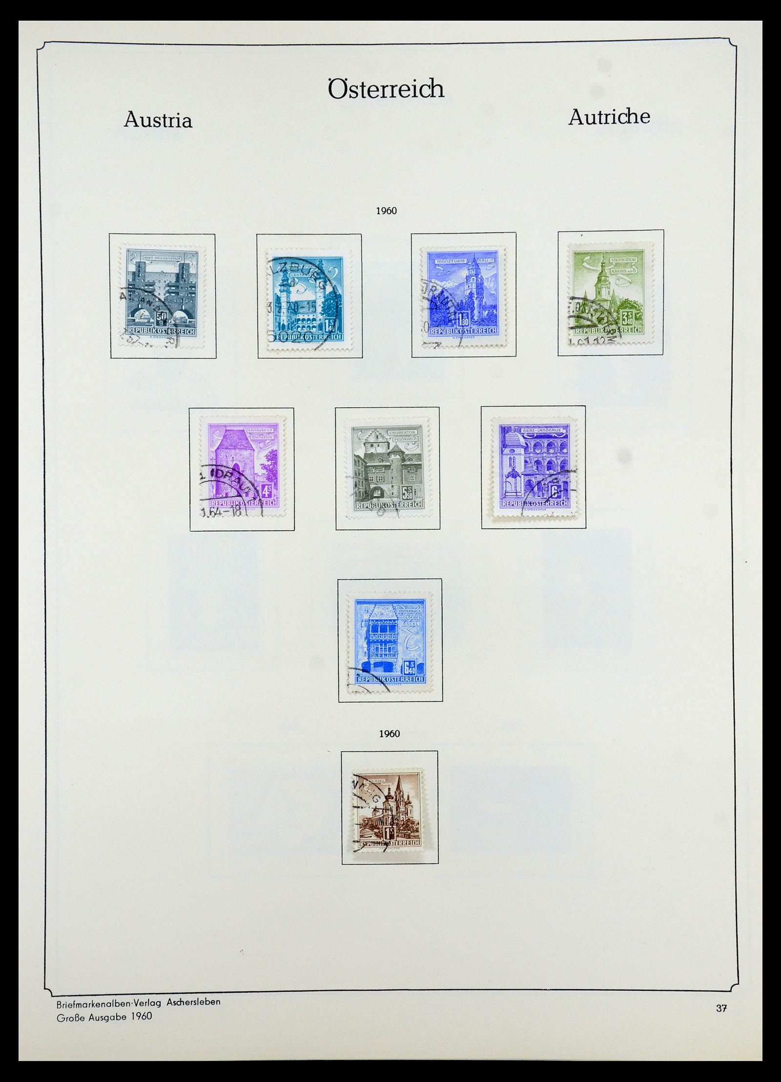 35419 039 - Postzegelverzameling 35419 Oostenrijk 1945-2008.