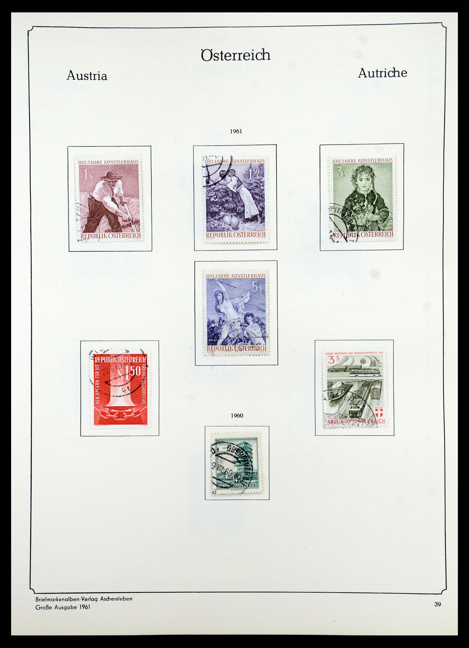 35419 041 - Stamp Collection 35419 Austria 1945-2008.