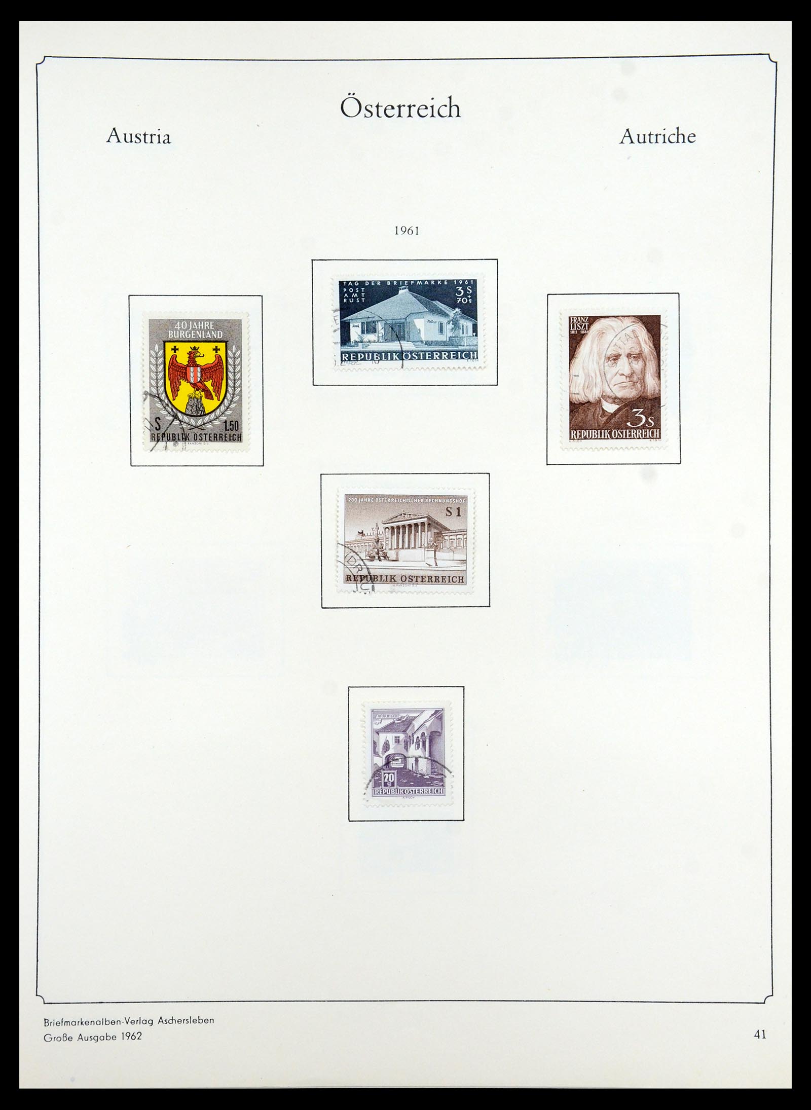 35419 043 - Postzegelverzameling 35419 Oostenrijk 1945-2008.