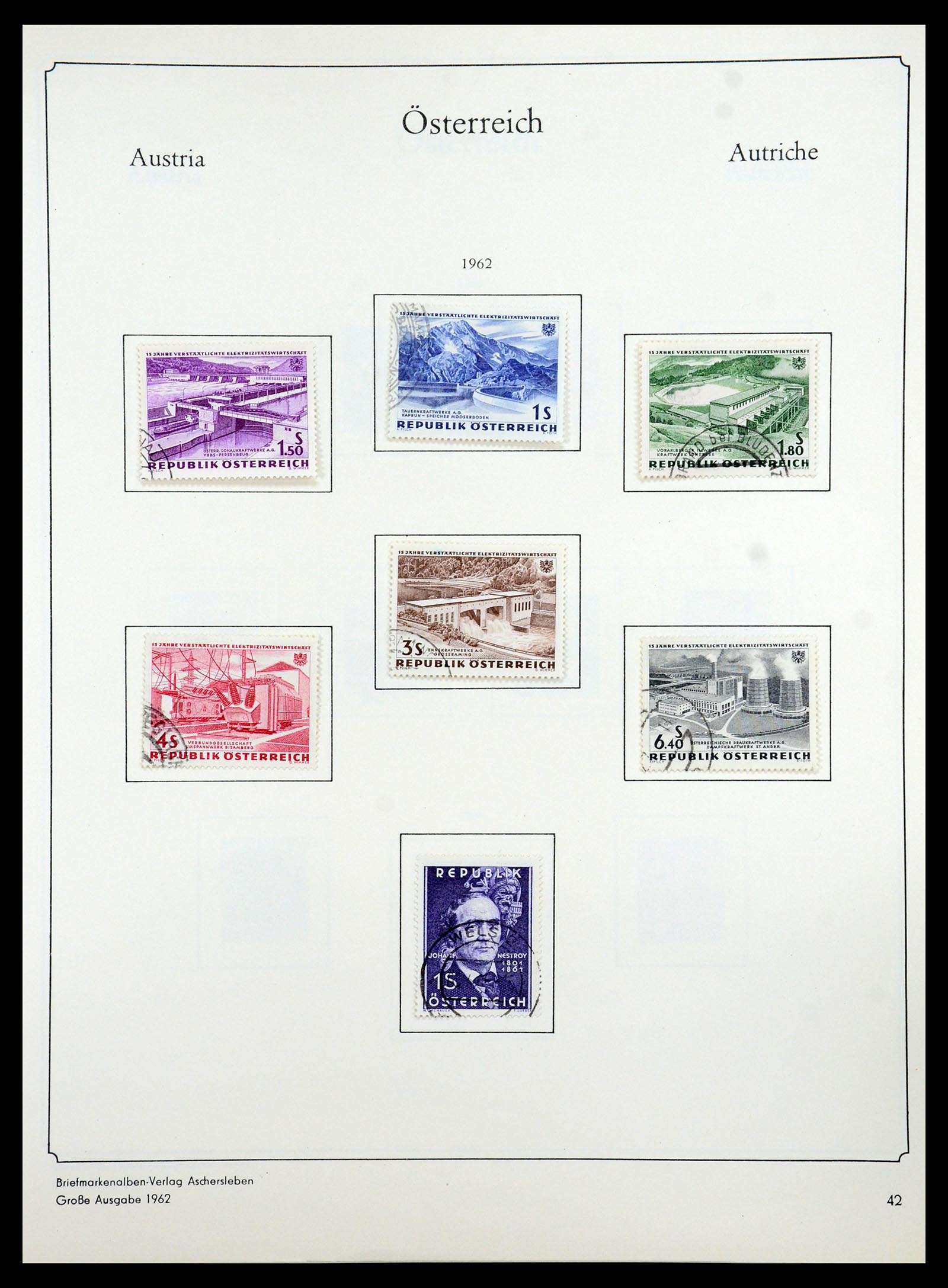 35419 044 - Postzegelverzameling 35419 Oostenrijk 1945-2008.
