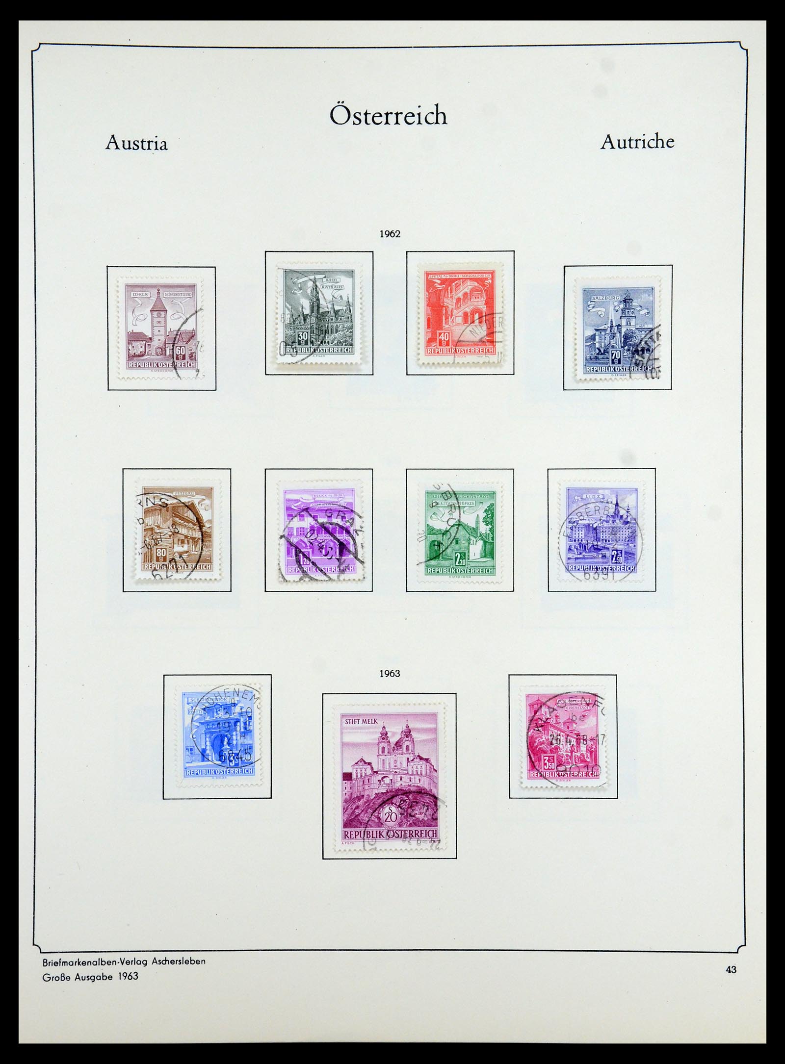 35419 045 - Postzegelverzameling 35419 Oostenrijk 1945-2008.