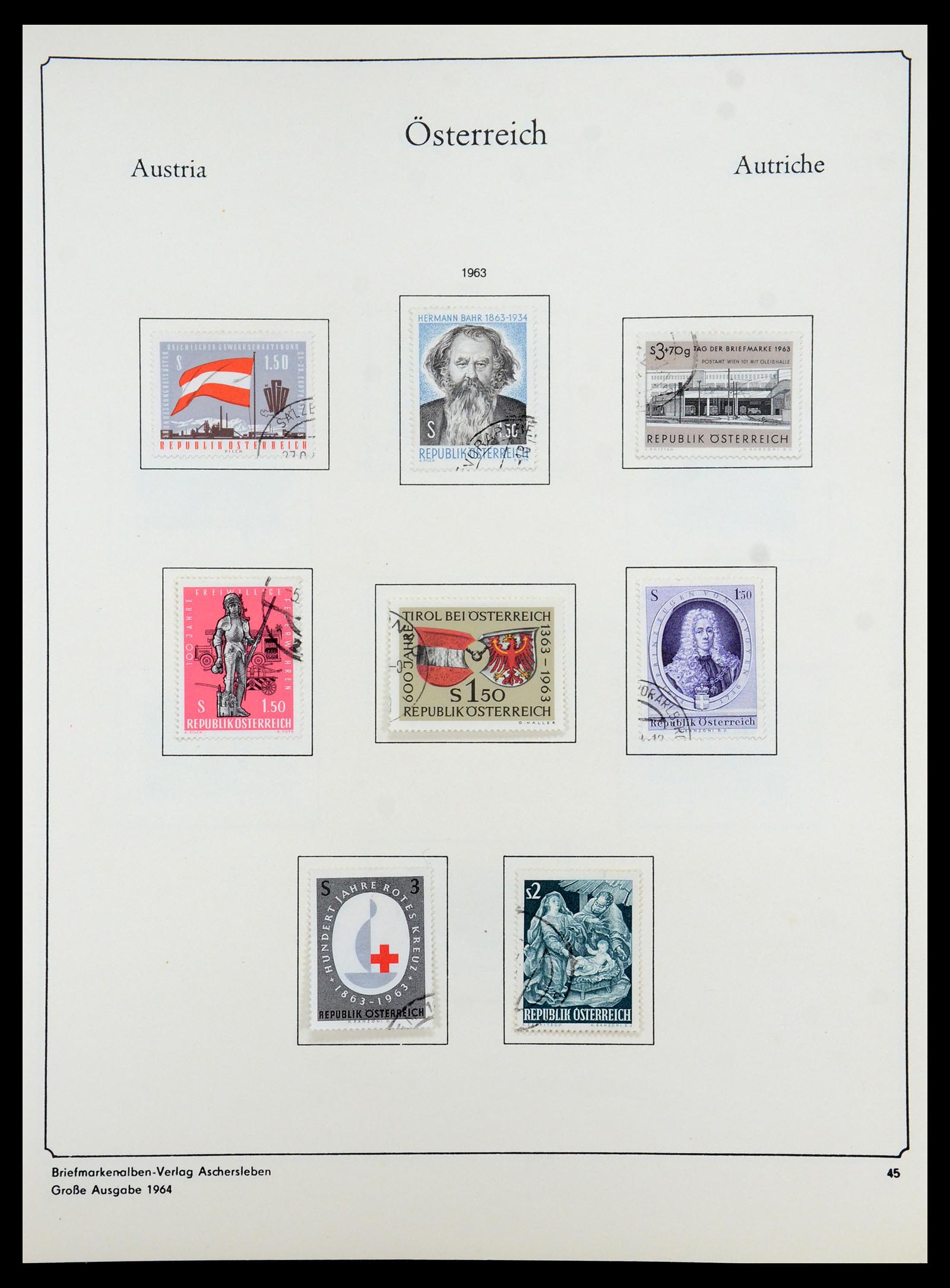 35419 047 - Stamp Collection 35419 Austria 1945-2008.