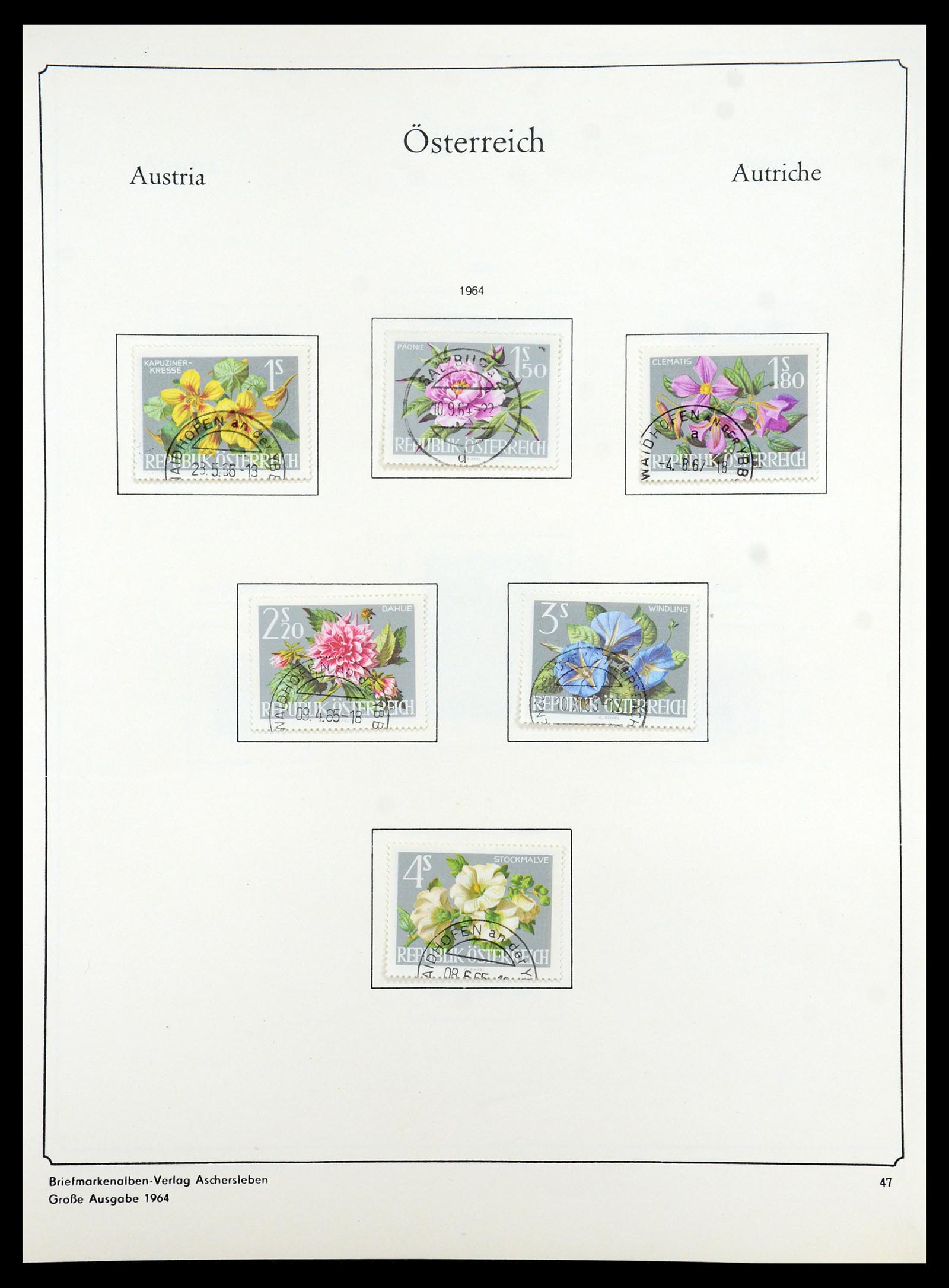 35419 049 - Postzegelverzameling 35419 Oostenrijk 1945-2008.