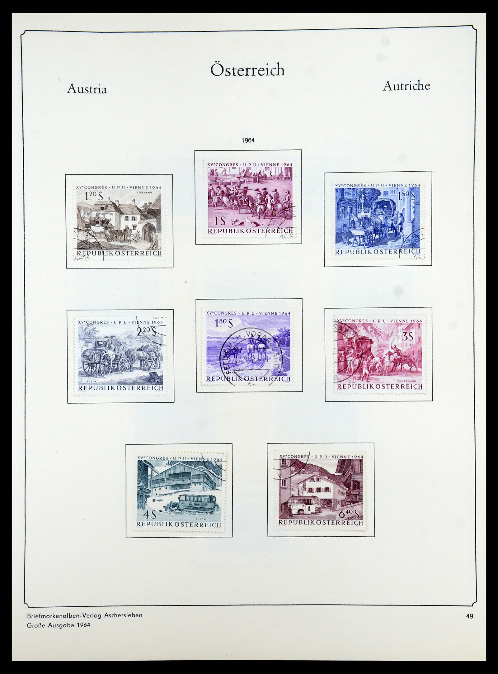35419 051 - Postzegelverzameling 35419 Oostenrijk 1945-2008.