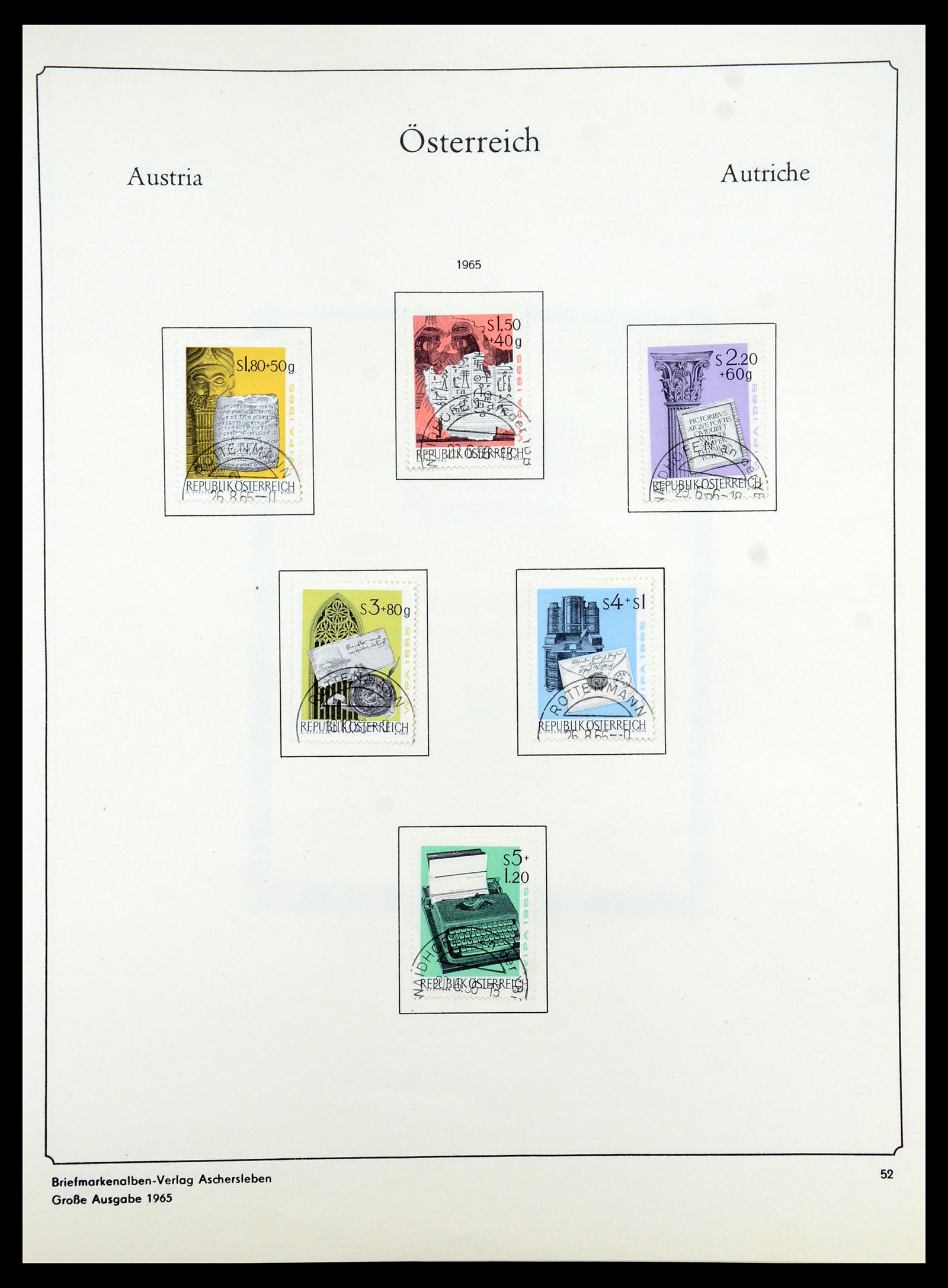 35419 054 - Postzegelverzameling 35419 Oostenrijk 1945-2008.