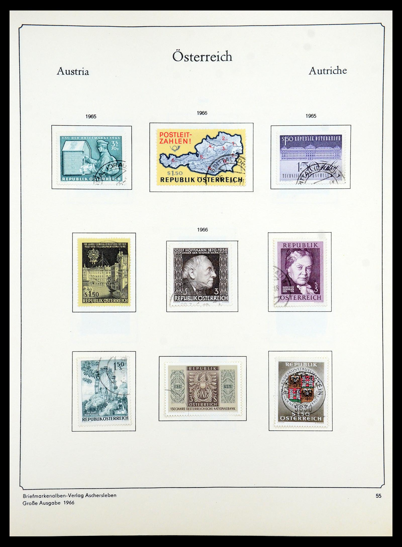 35419 057 - Postzegelverzameling 35419 Oostenrijk 1945-2008.