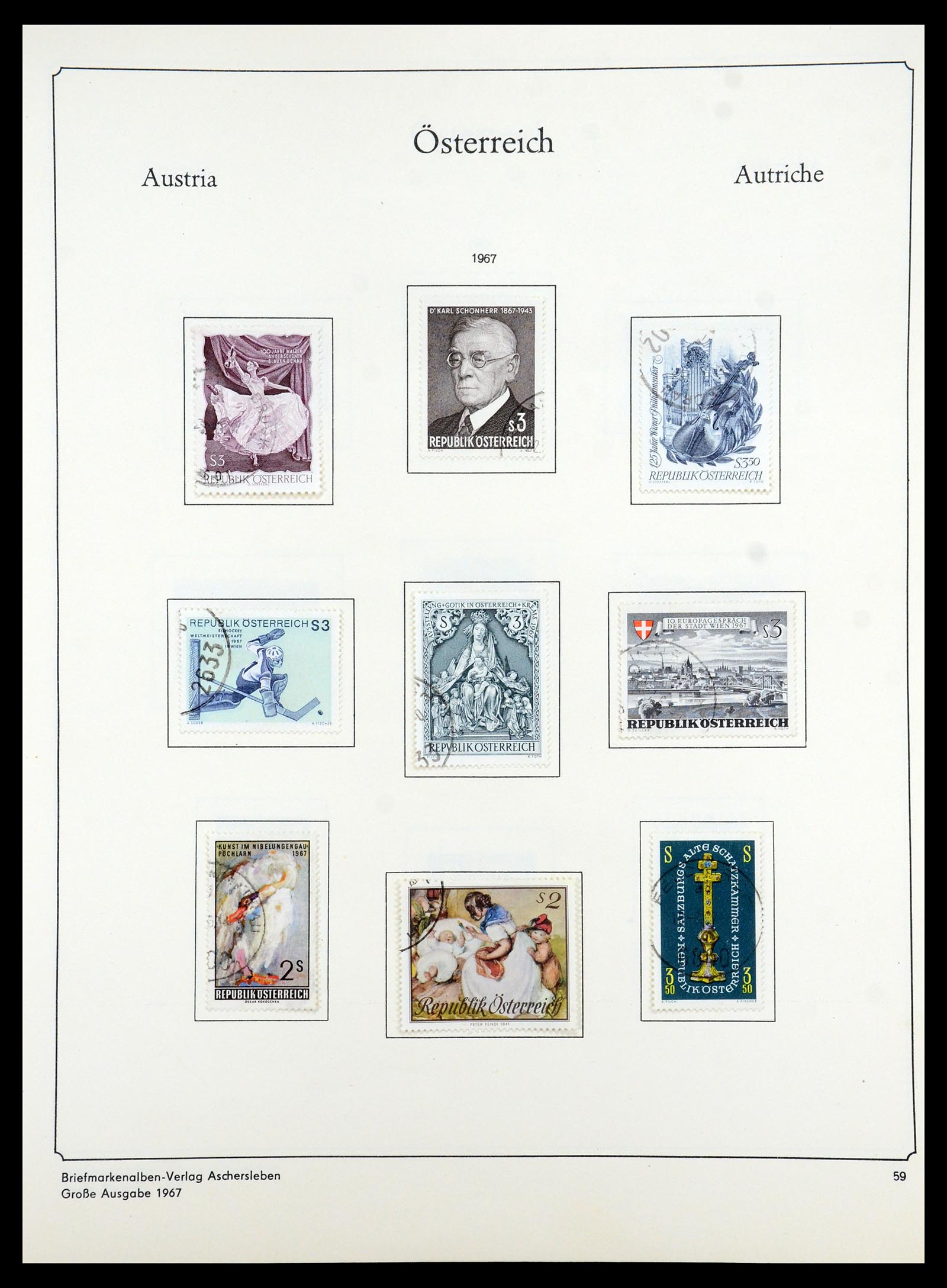 35419 061 - Stamp Collection 35419 Austria 1945-2008.