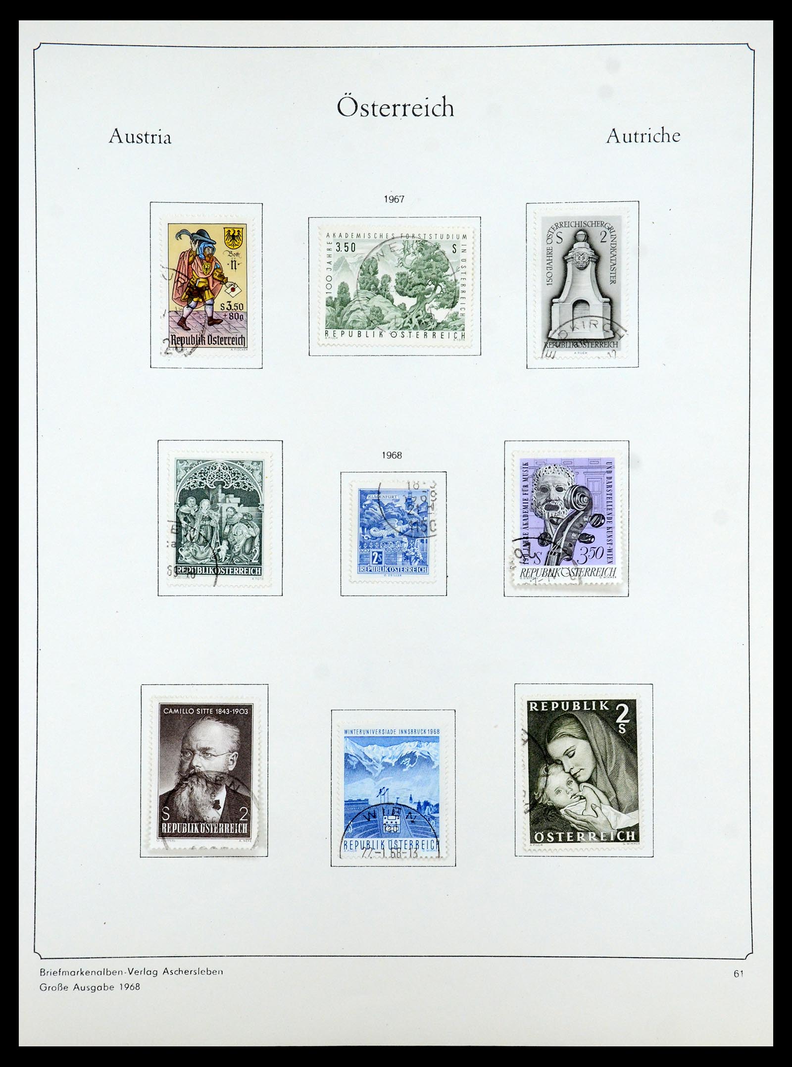 35419 063 - Stamp Collection 35419 Austria 1945-2008.