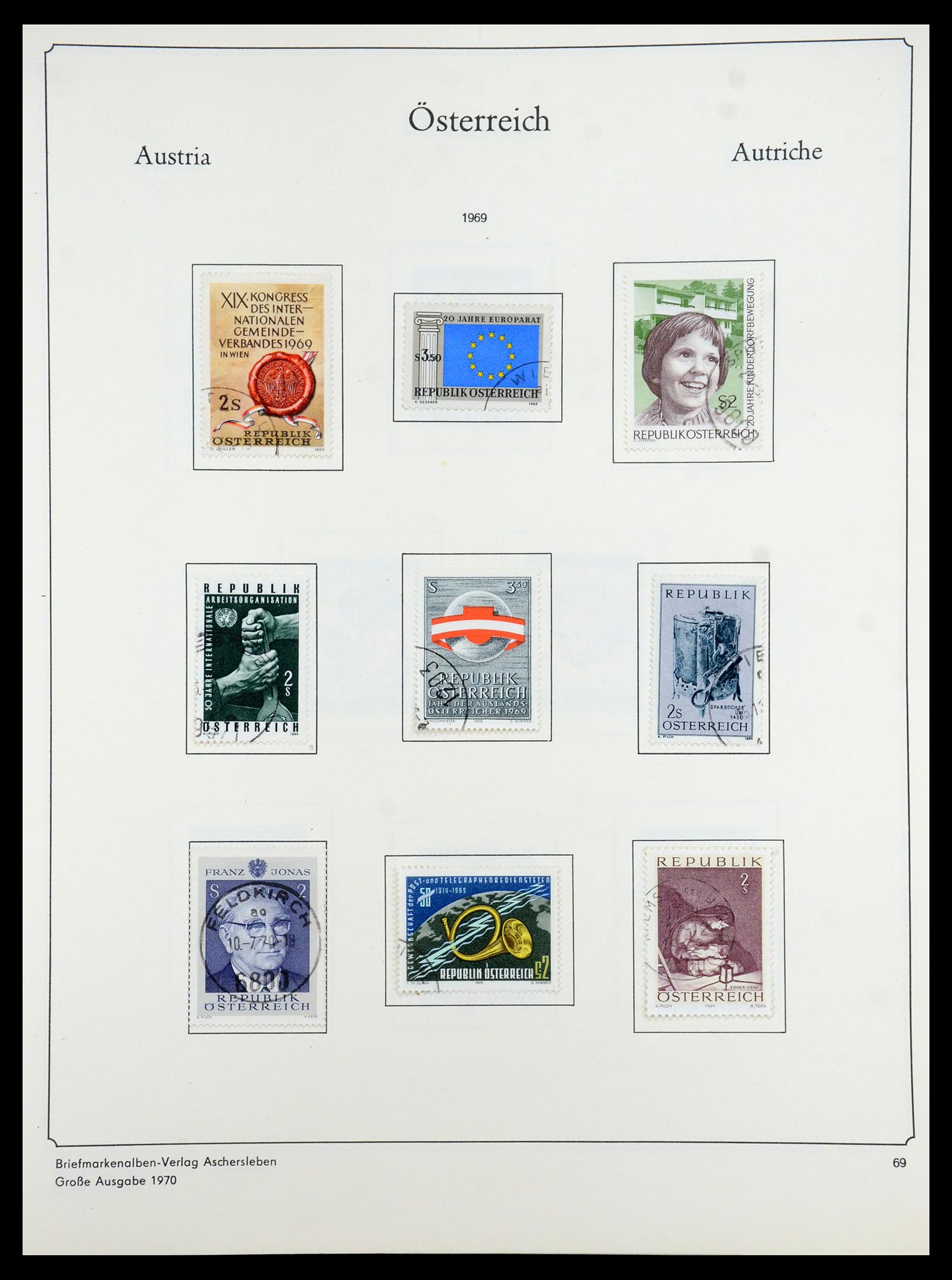 35419 072 - Stamp Collection 35419 Austria 1945-2008.