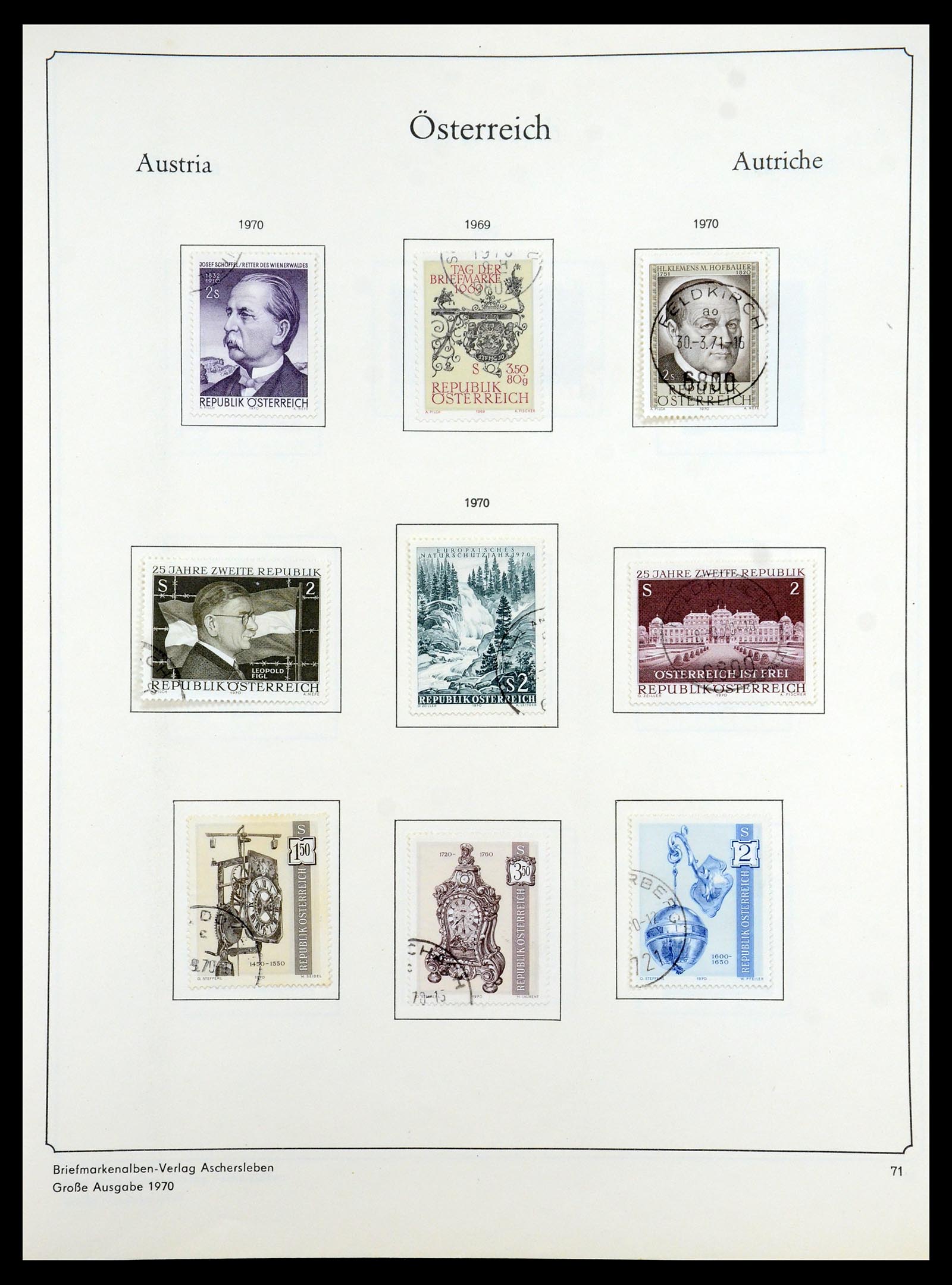 35419 074 - Stamp Collection 35419 Austria 1945-2008.