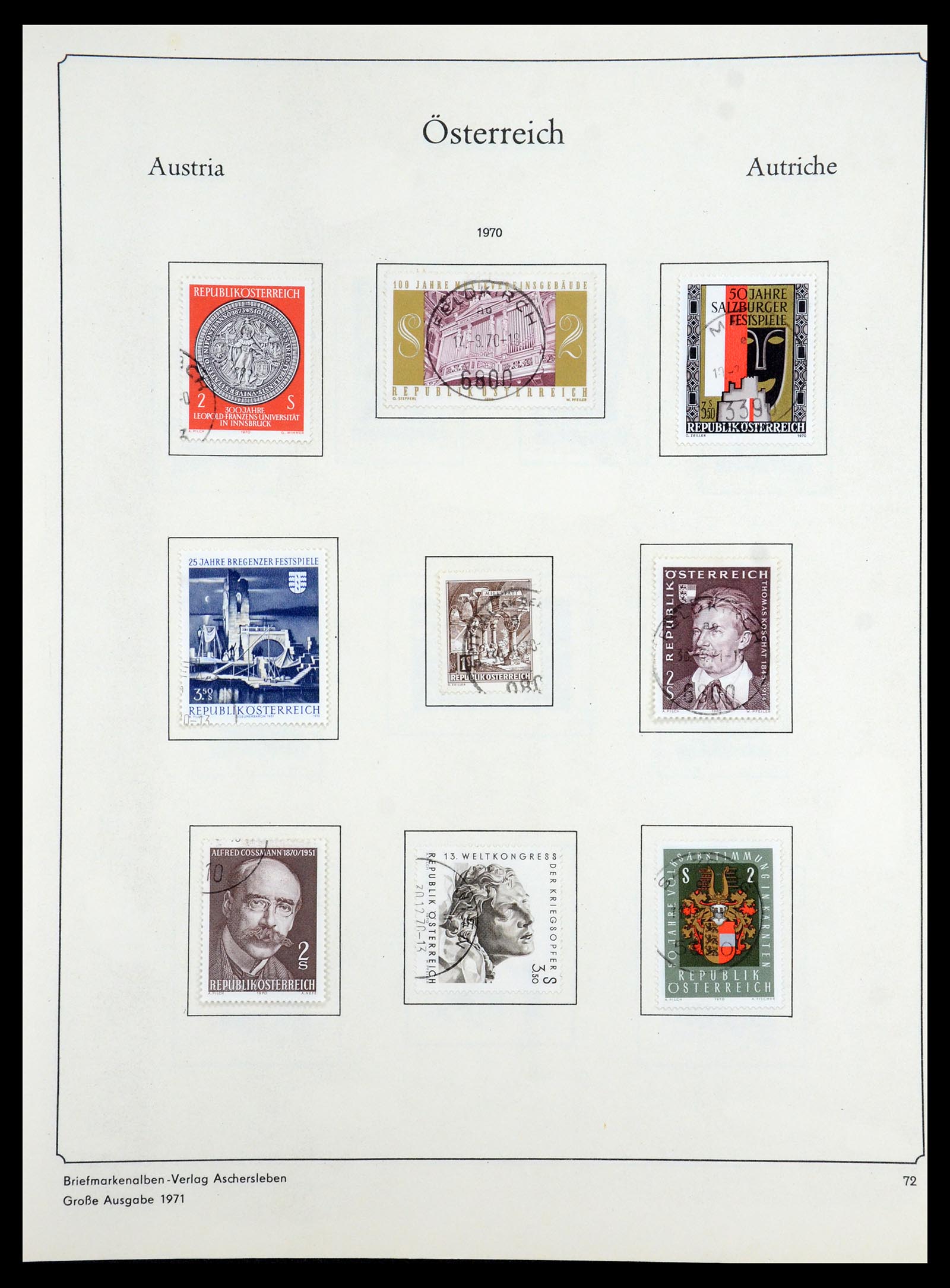 35419 075 - Stamp Collection 35419 Austria 1945-2008.