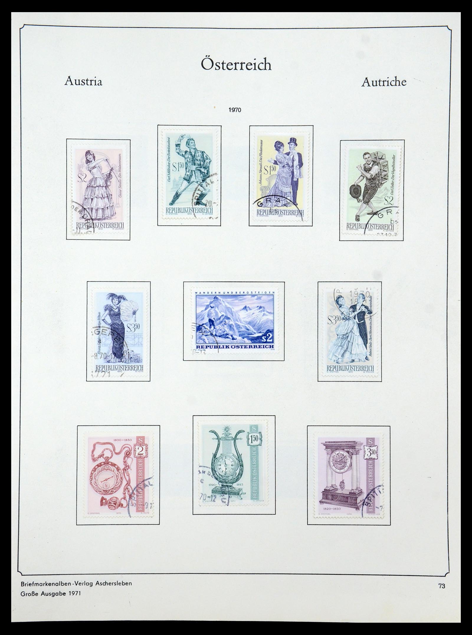 35419 076 - Stamp Collection 35419 Austria 1945-2008.