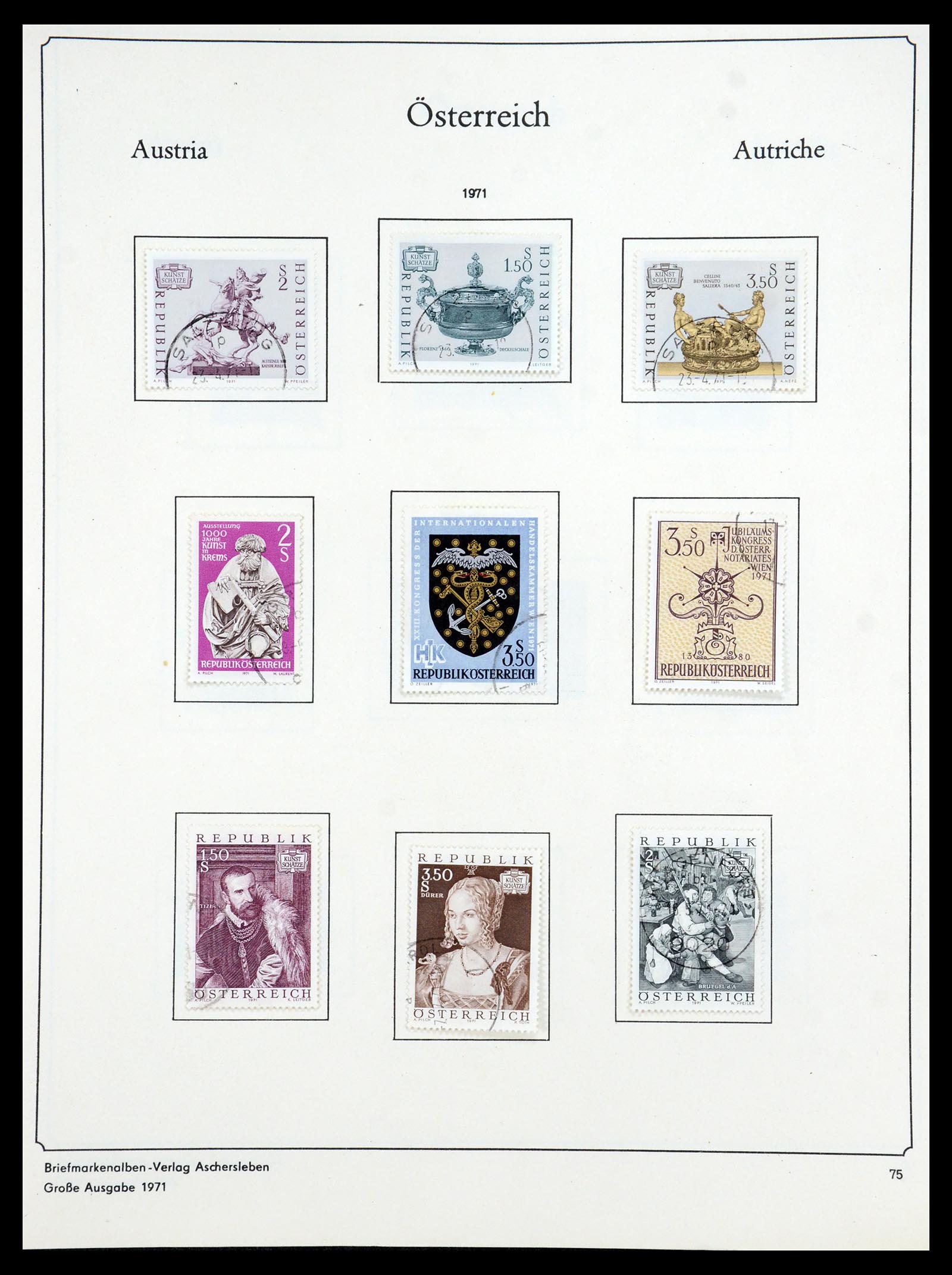 35419 078 - Stamp Collection 35419 Austria 1945-2008.