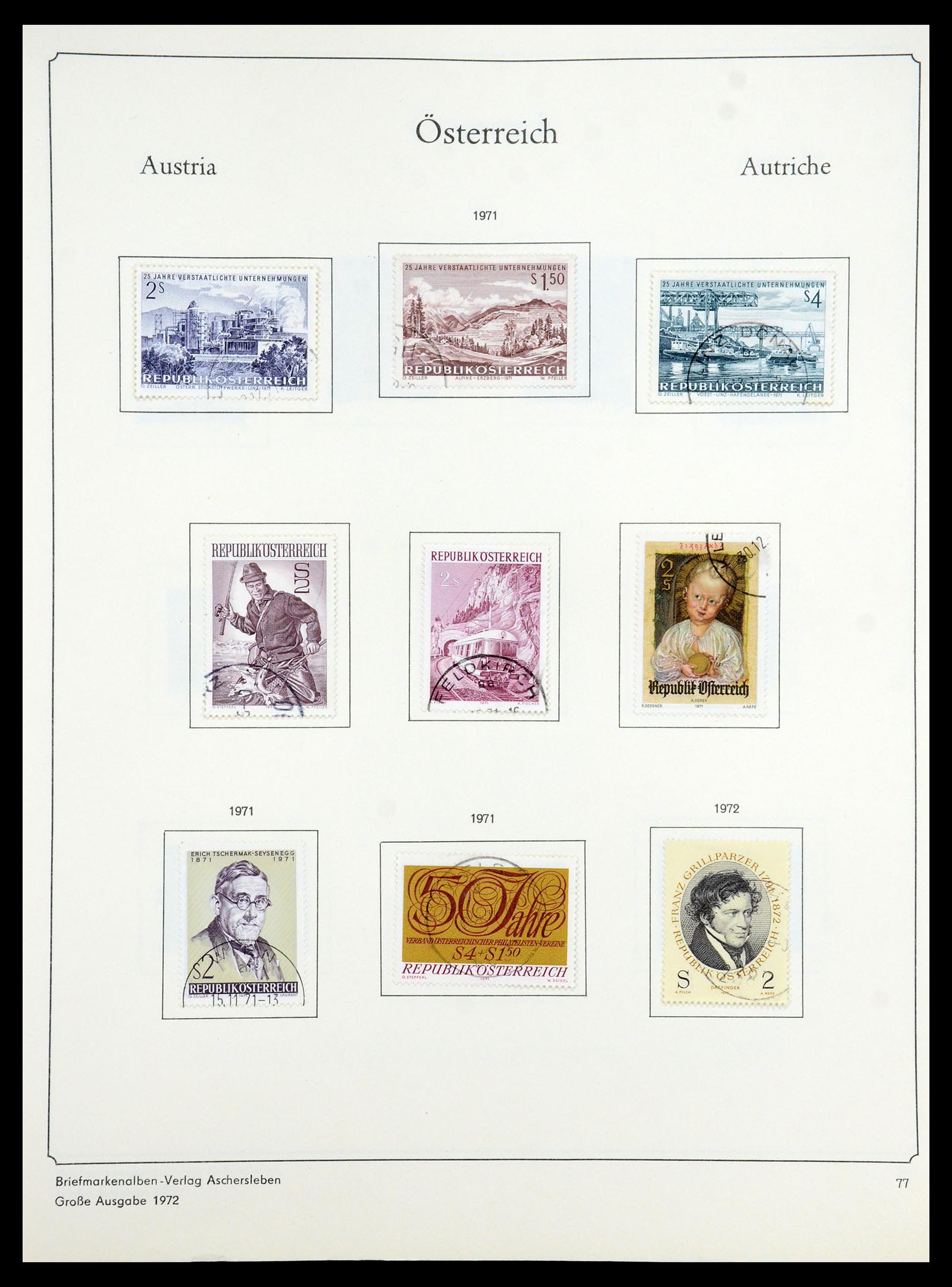 35419 080 - Stamp Collection 35419 Austria 1945-2008.