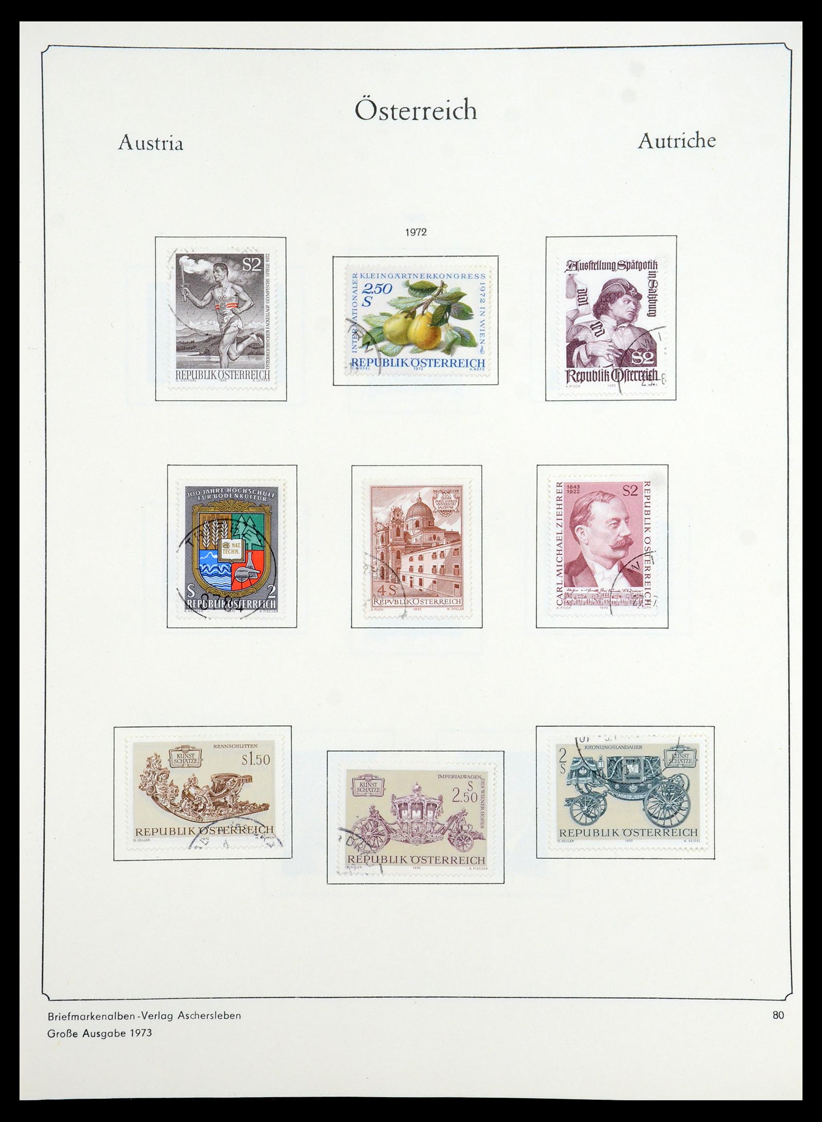 35419 083 - Stamp Collection 35419 Austria 1945-2008.
