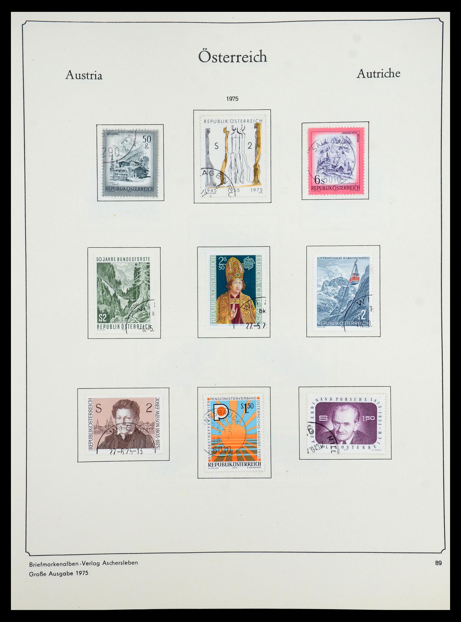 35419 092 - Stamp Collection 35419 Austria 1945-2008.