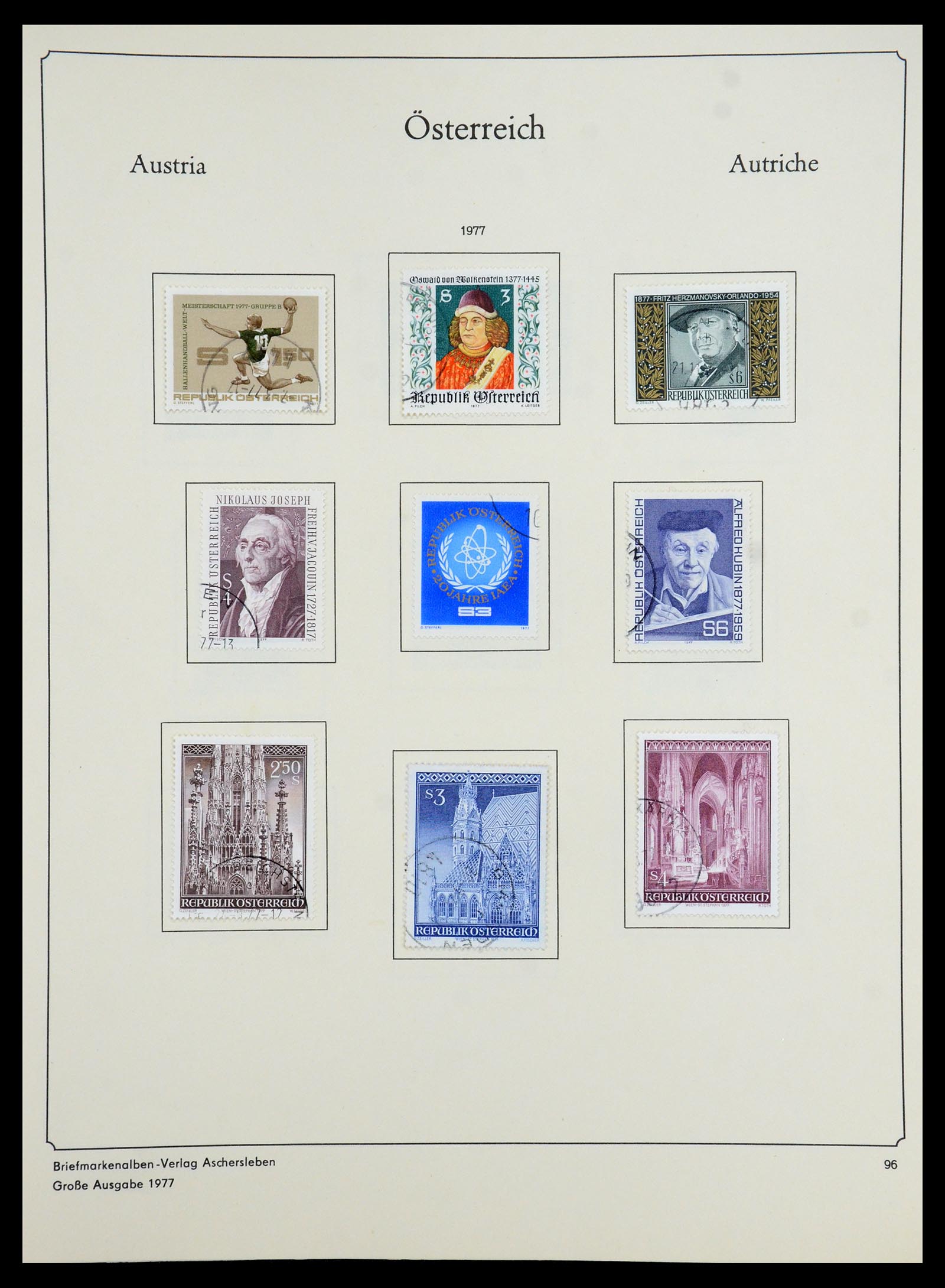 35419 099 - Stamp Collection 35419 Austria 1945-2008.