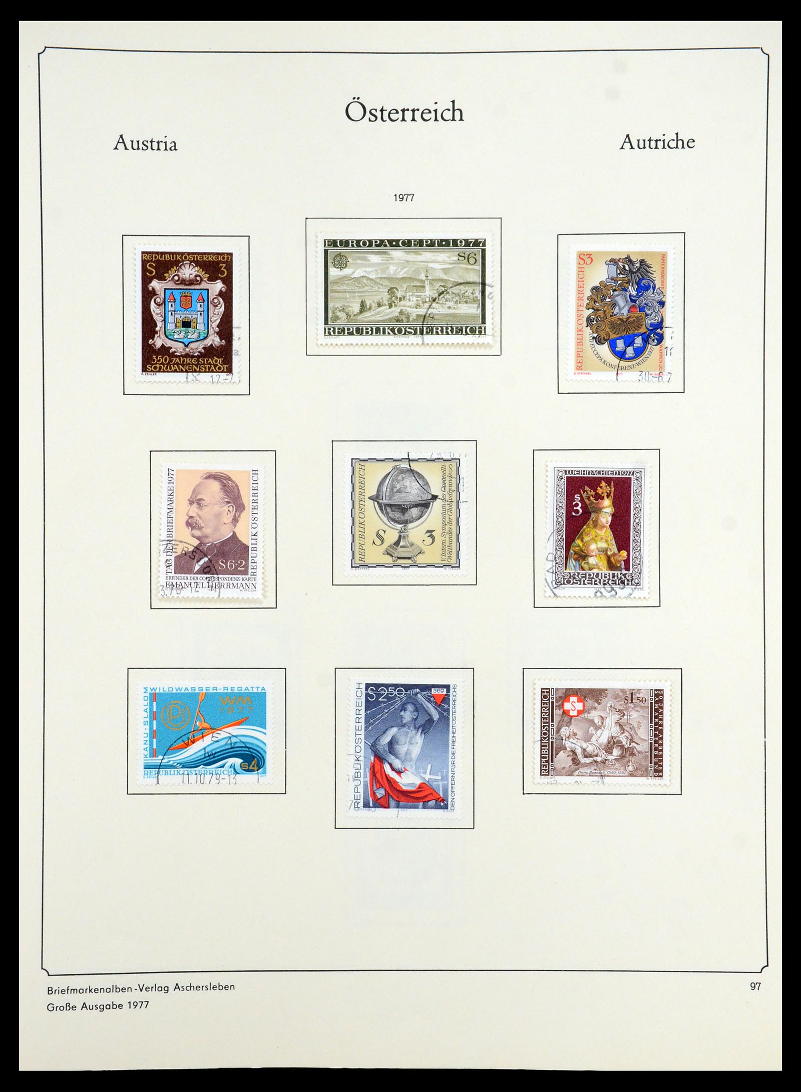 35419 100 - Stamp Collection 35419 Austria 1945-2008.