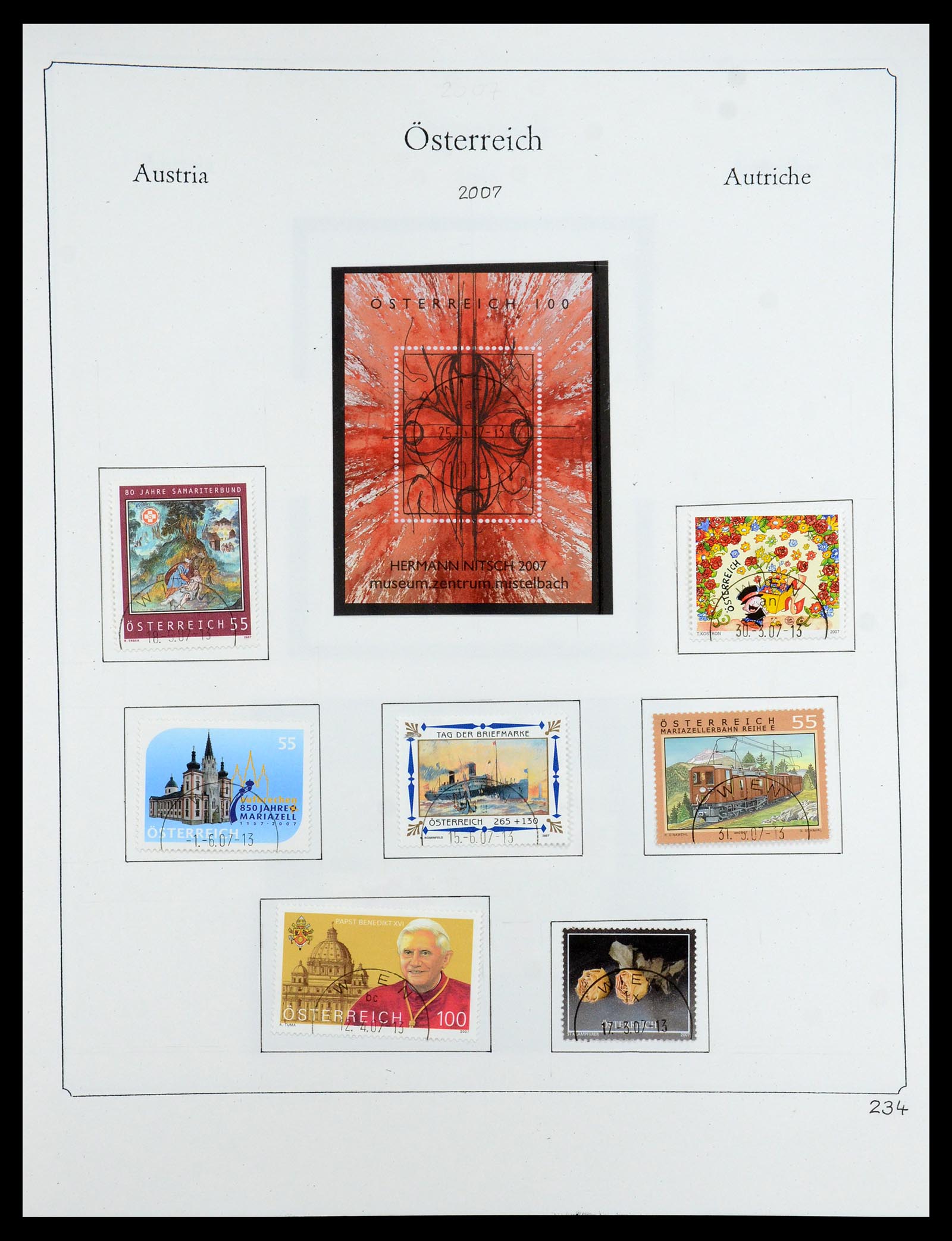 35419 261 - Stamp Collection 35419 Austria 1945-2008.