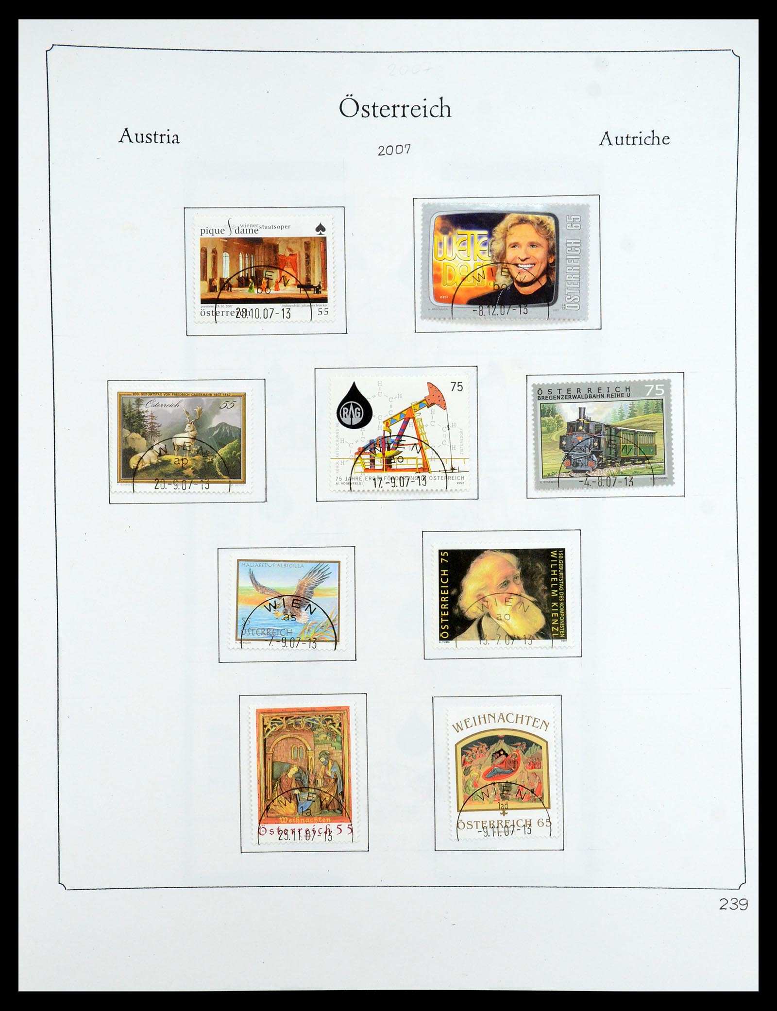 35419 266 - Stamp Collection 35419 Austria 1945-2008.