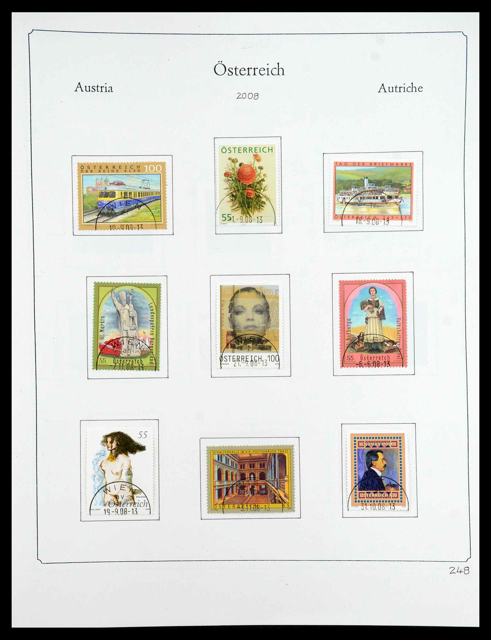 35419 275 - Stamp Collection 35419 Austria 1945-2008.