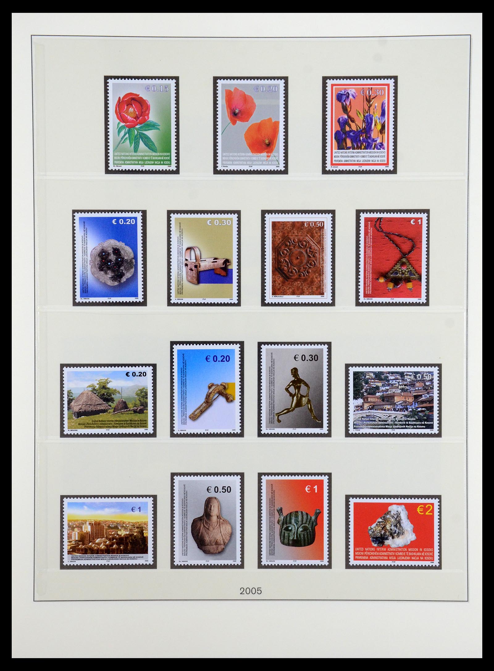 35420 004 - Postzegelverzameling 35420 Kosovo 2000-2014.