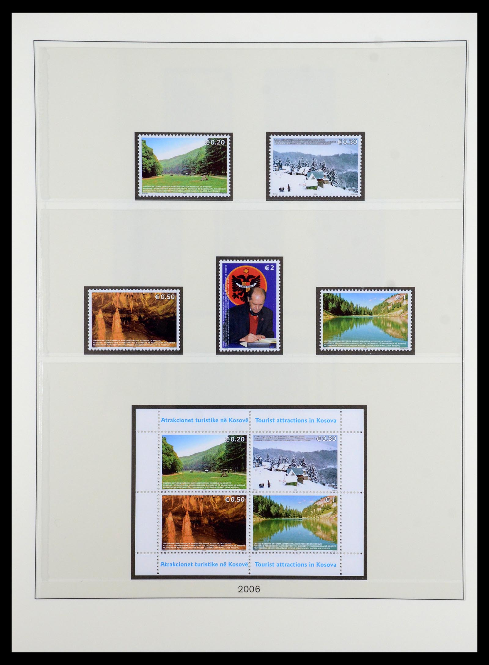 35420 007 - Postzegelverzameling 35420 Kosovo 2000-2014.