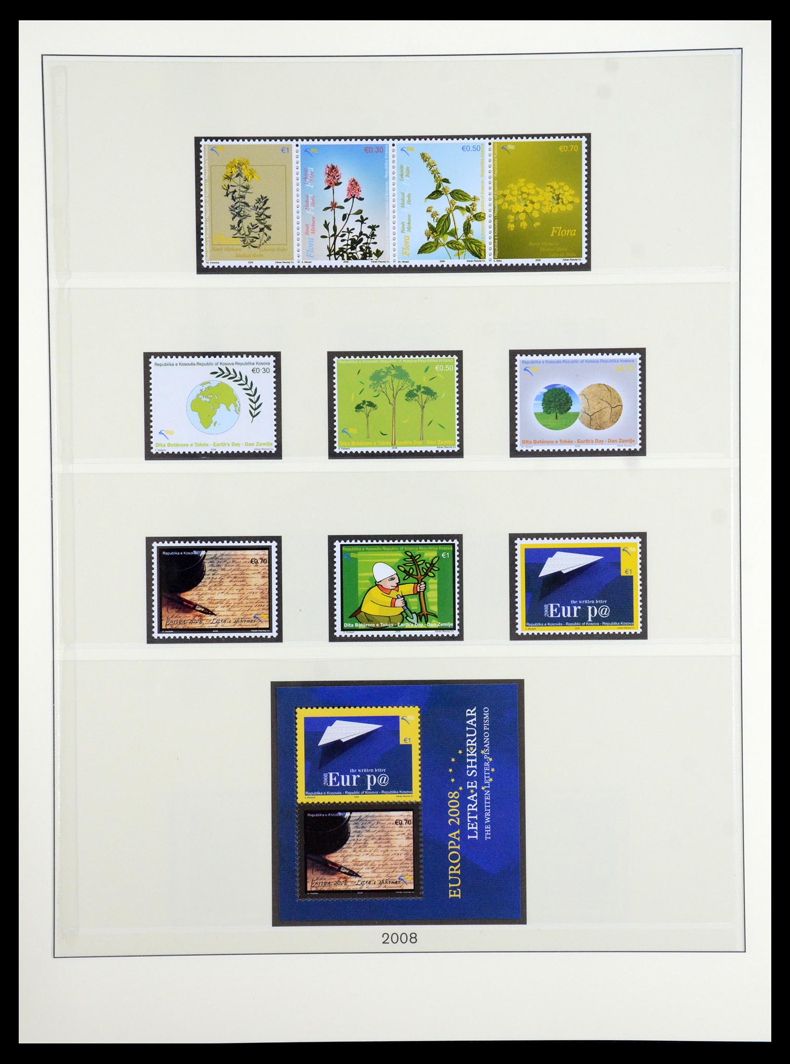 35420 014 - Postzegelverzameling 35420 Kosovo 2000-2014.