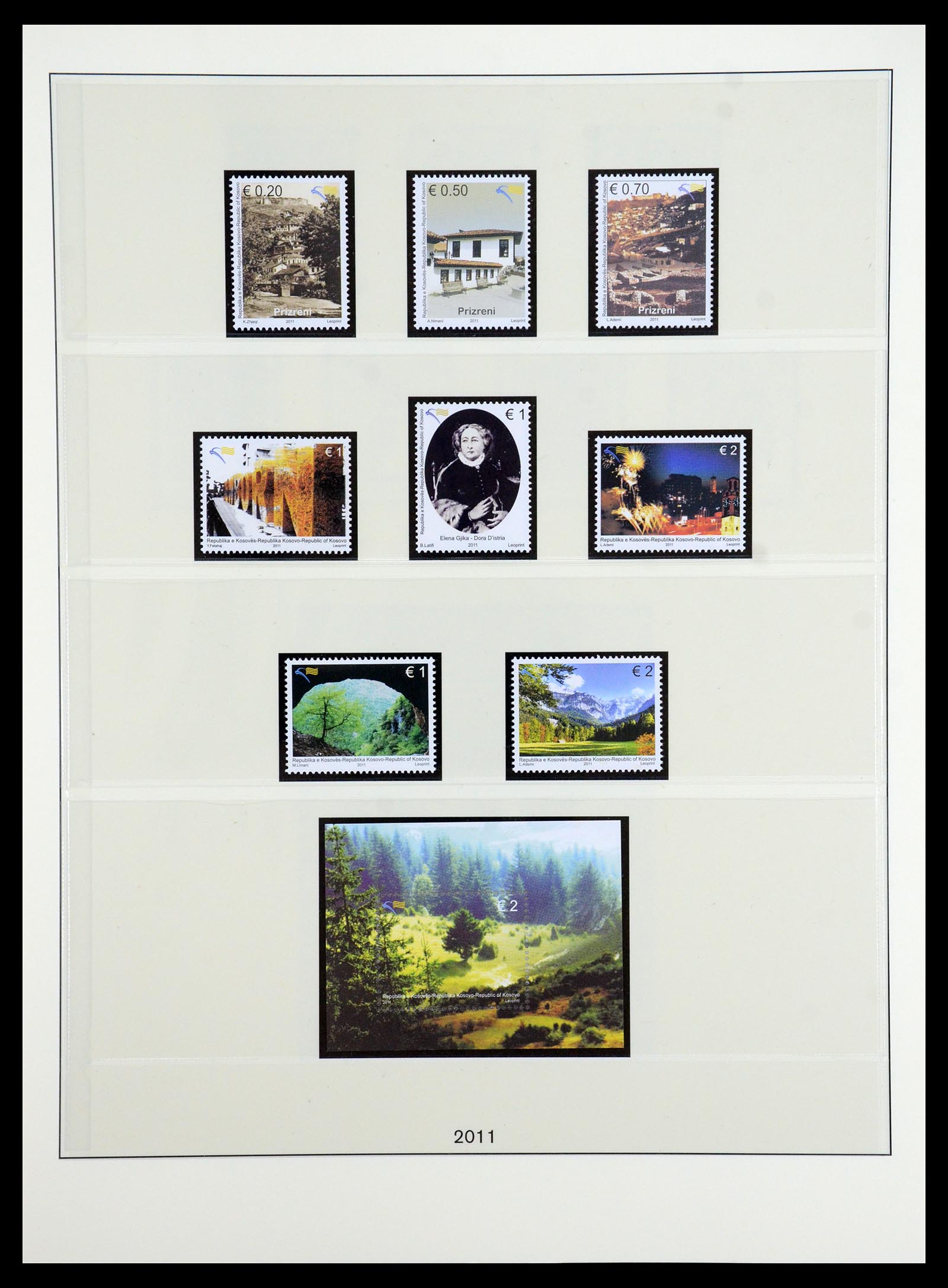 35420 023 - Postzegelverzameling 35420 Kosovo 2000-2014.