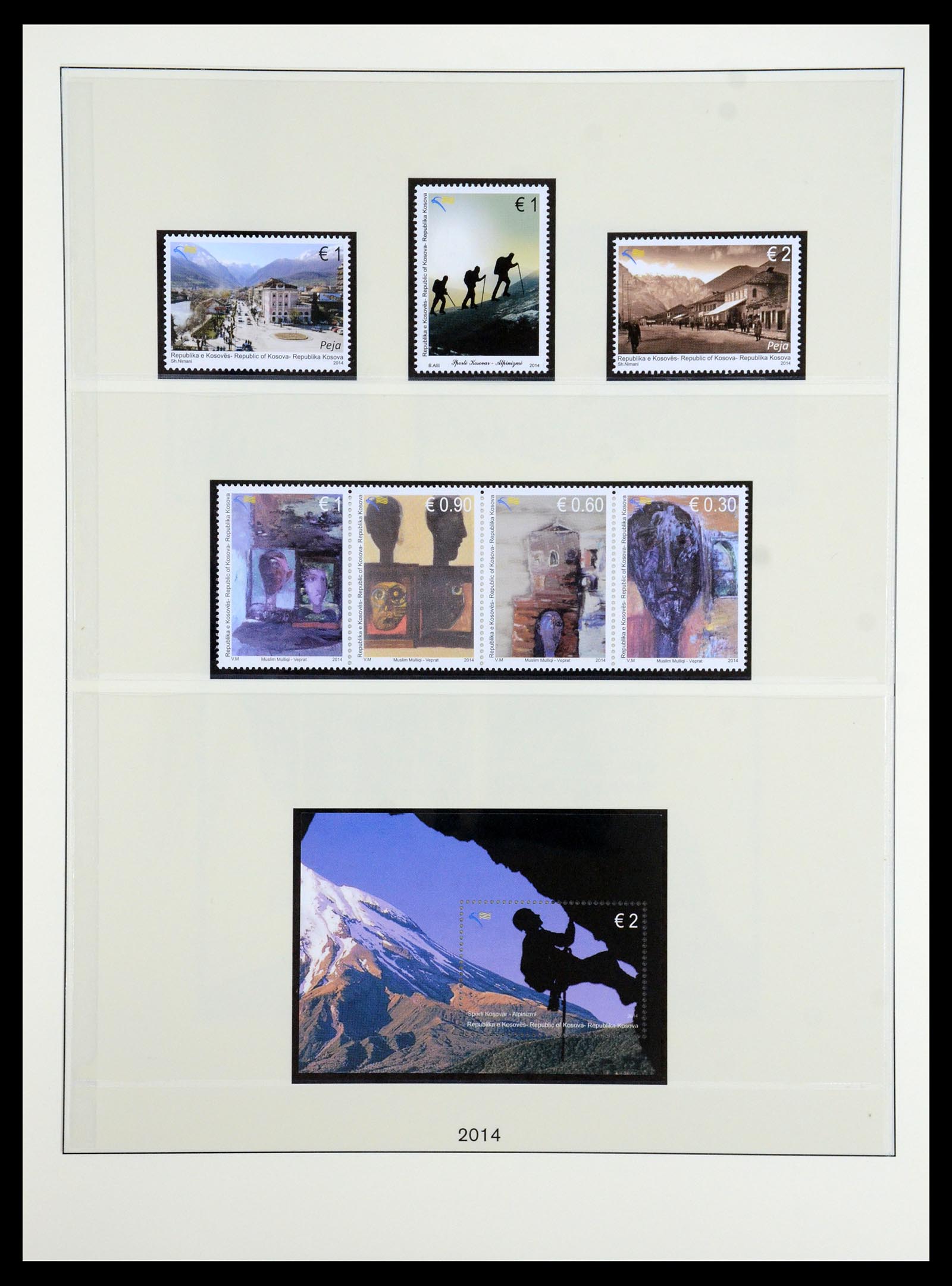 35420 033 - Postzegelverzameling 35420 Kosovo 2000-2014.