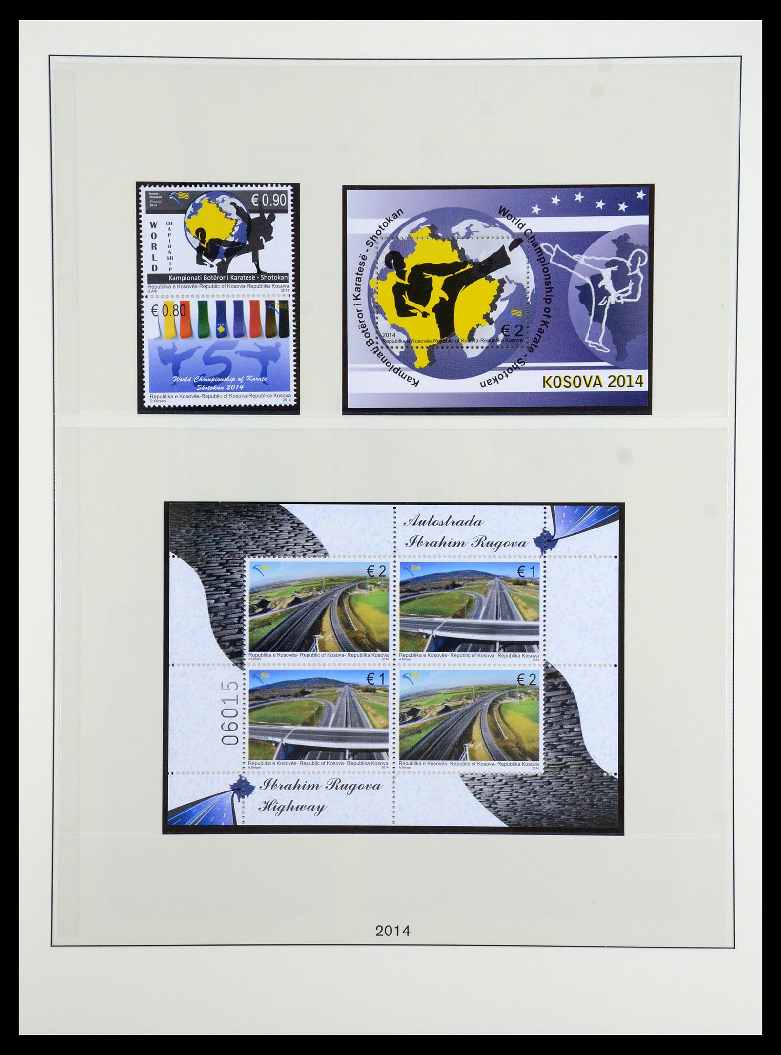35420 034 - Postzegelverzameling 35420 Kosovo 2000-2014.