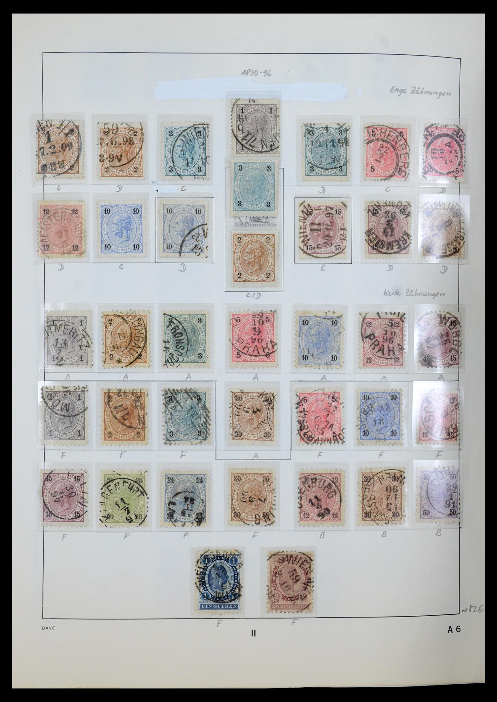 35423 005 - Postzegelverzameling 35423 Oostenrijk 1850-2006.