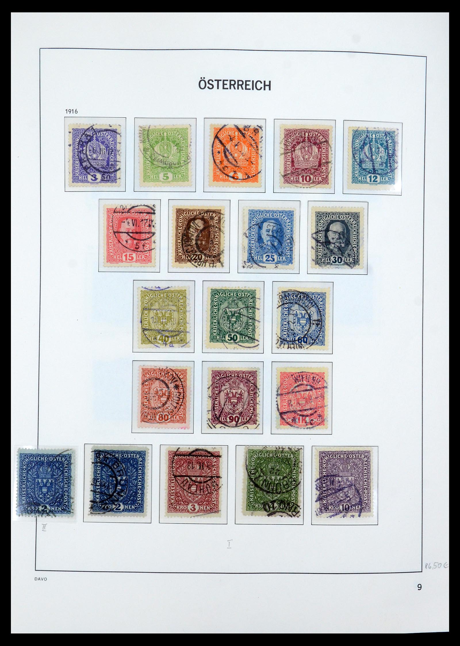 35423 011 - Postzegelverzameling 35423 Oostenrijk 1850-2006.