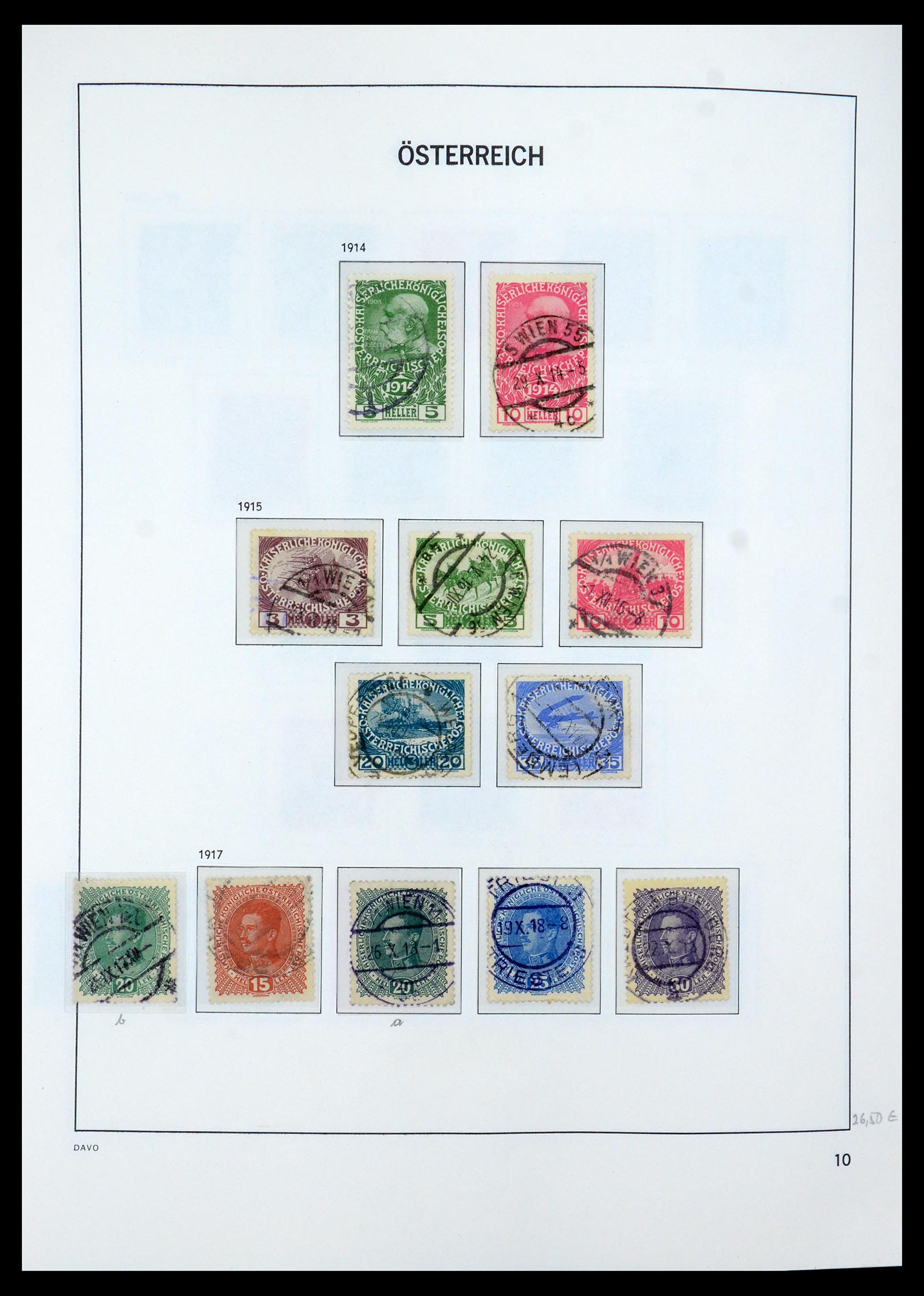 35423 013 - Postzegelverzameling 35423 Oostenrijk 1850-2006.