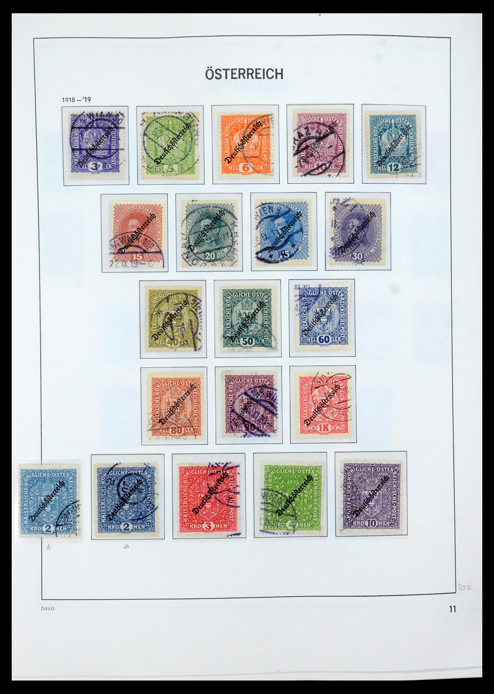 35423 014 - Postzegelverzameling 35423 Oostenrijk 1850-2006.