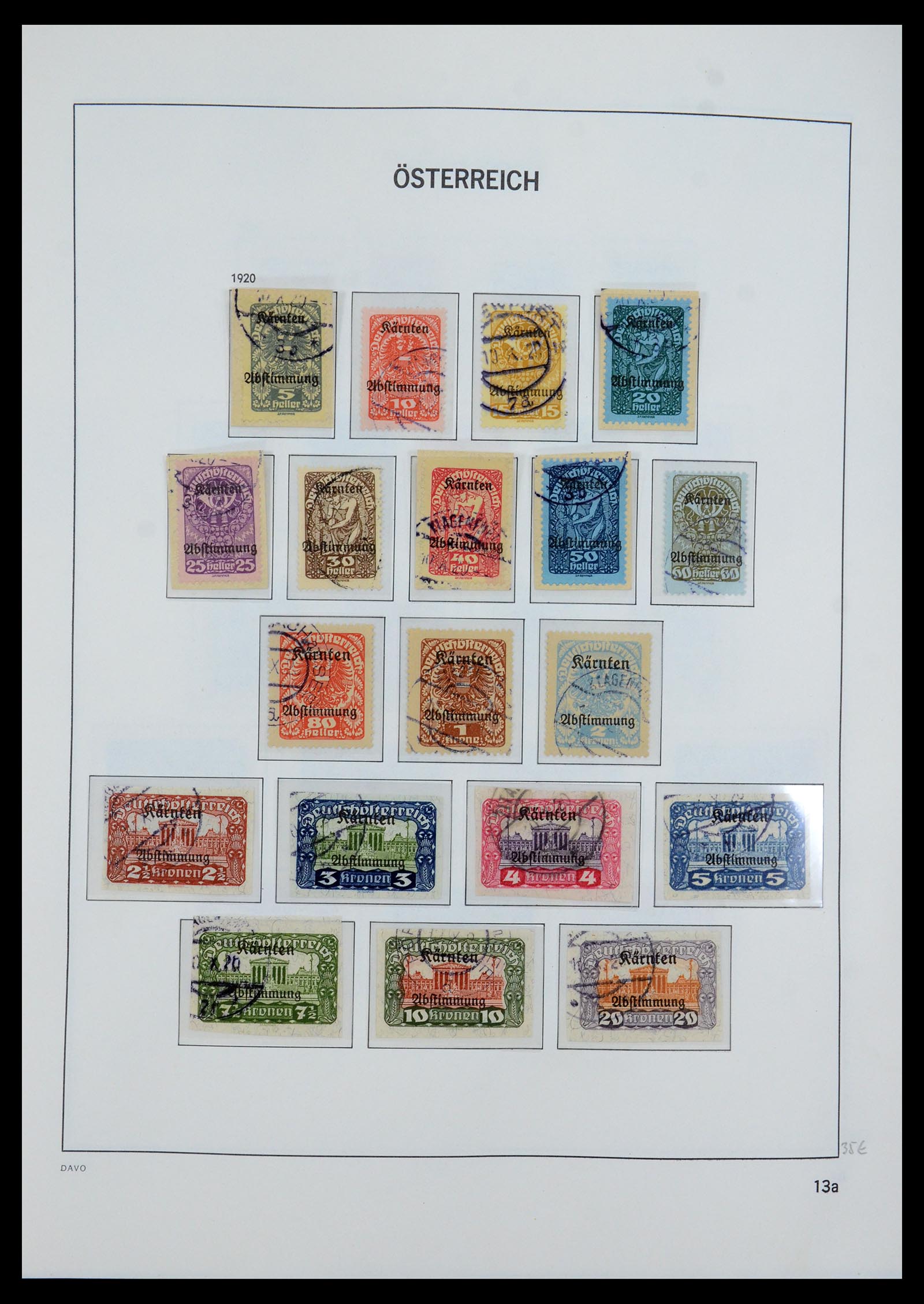 35423 017 - Postzegelverzameling 35423 Oostenrijk 1850-2006.