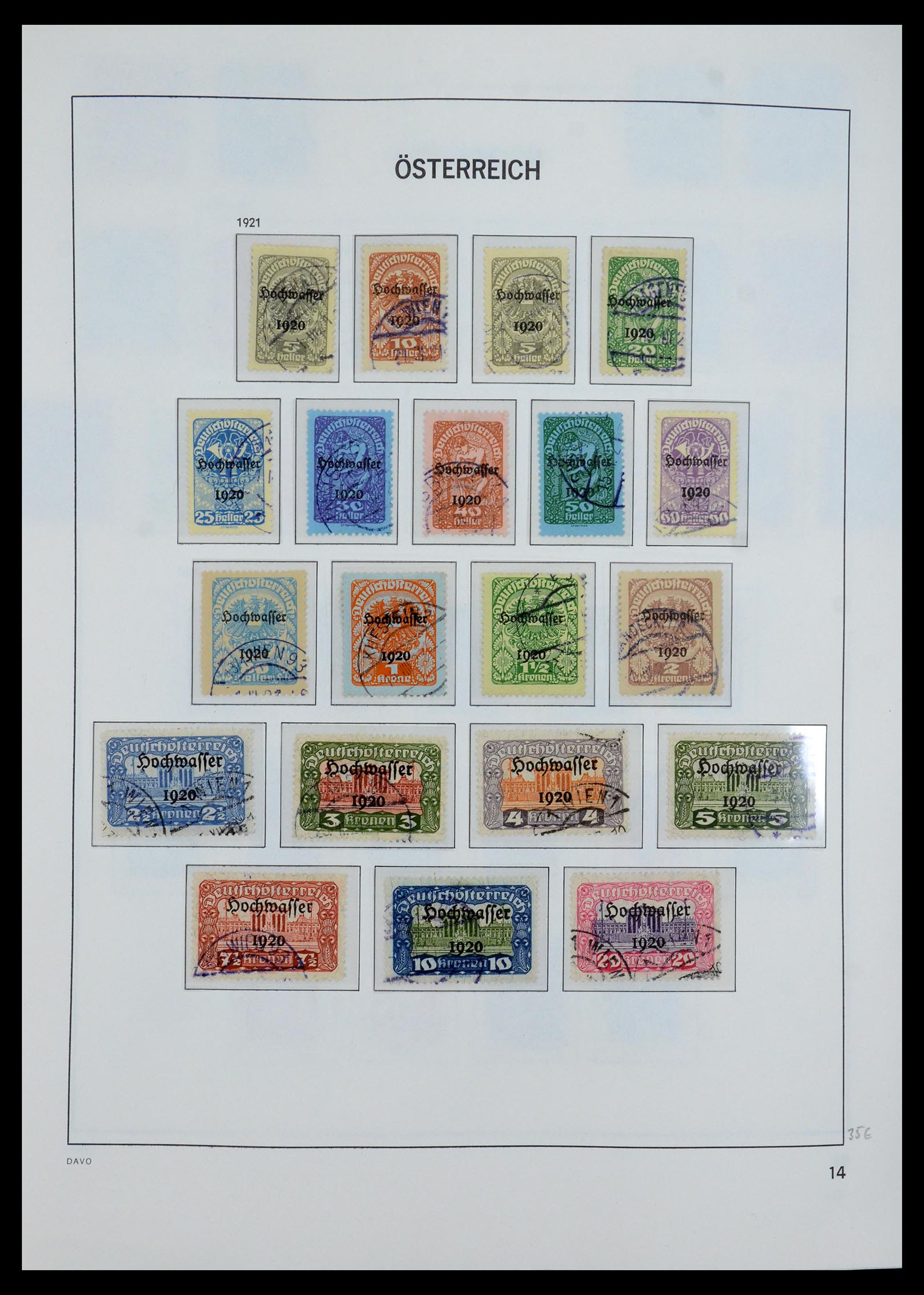 35423 018 - Postzegelverzameling 35423 Oostenrijk 1850-2006.