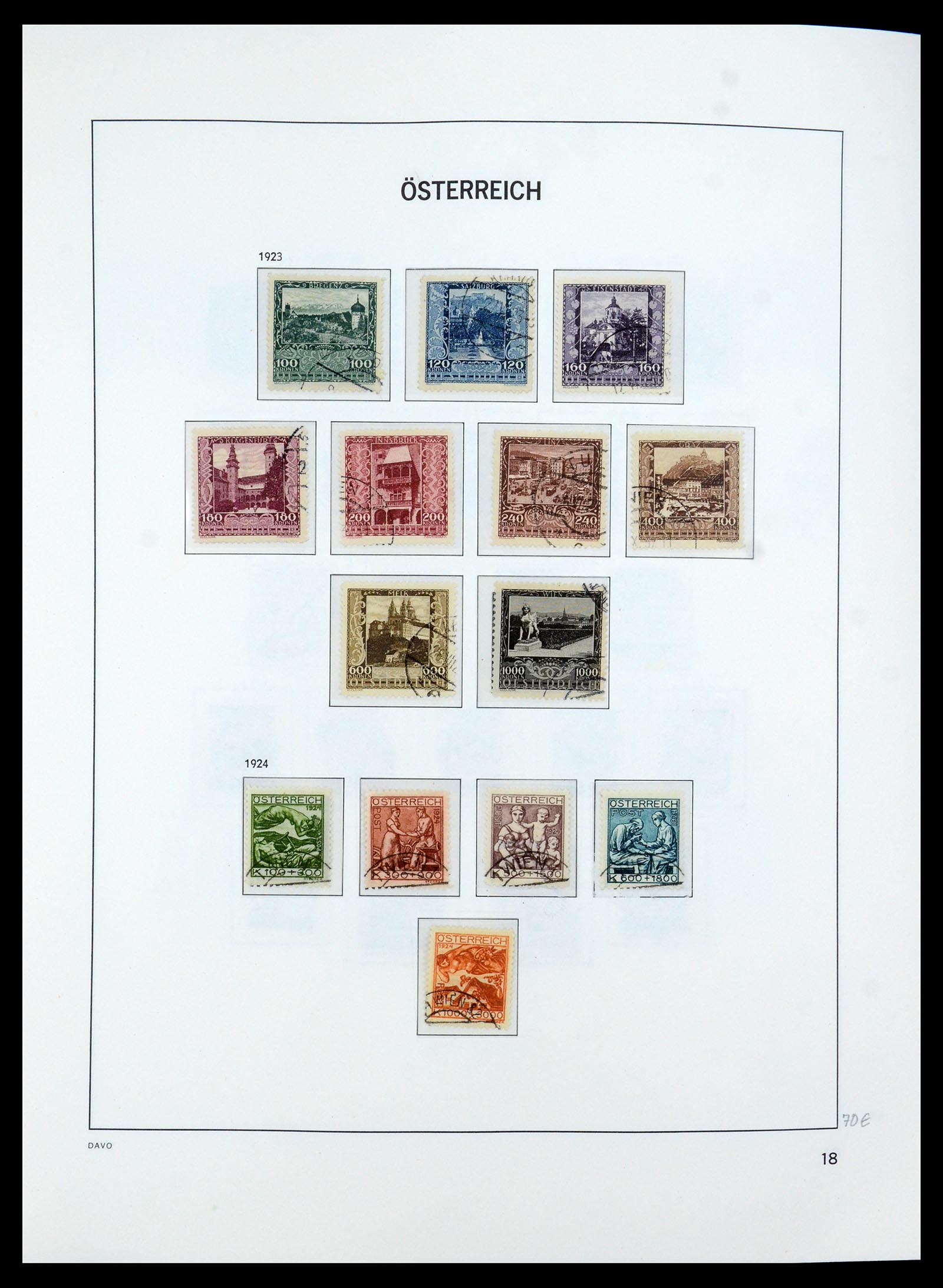35423 022 - Postzegelverzameling 35423 Oostenrijk 1850-2006.