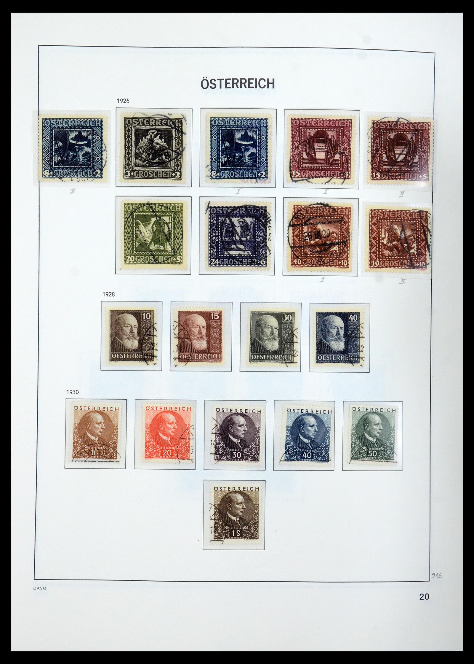 35423 024 - Stamp Collection 35423 Austria 1850-2006.