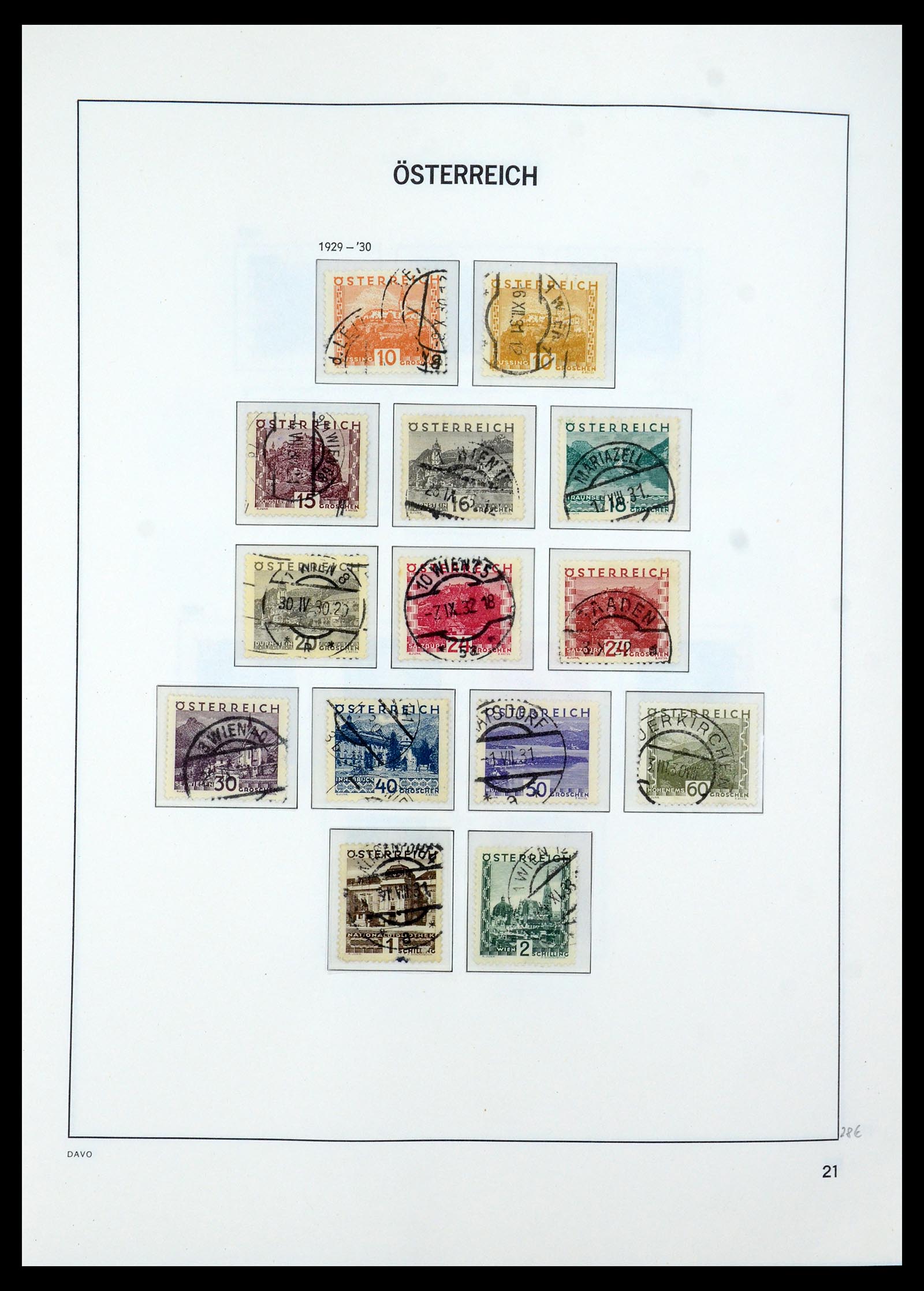 35423 025 - Postzegelverzameling 35423 Oostenrijk 1850-2006.
