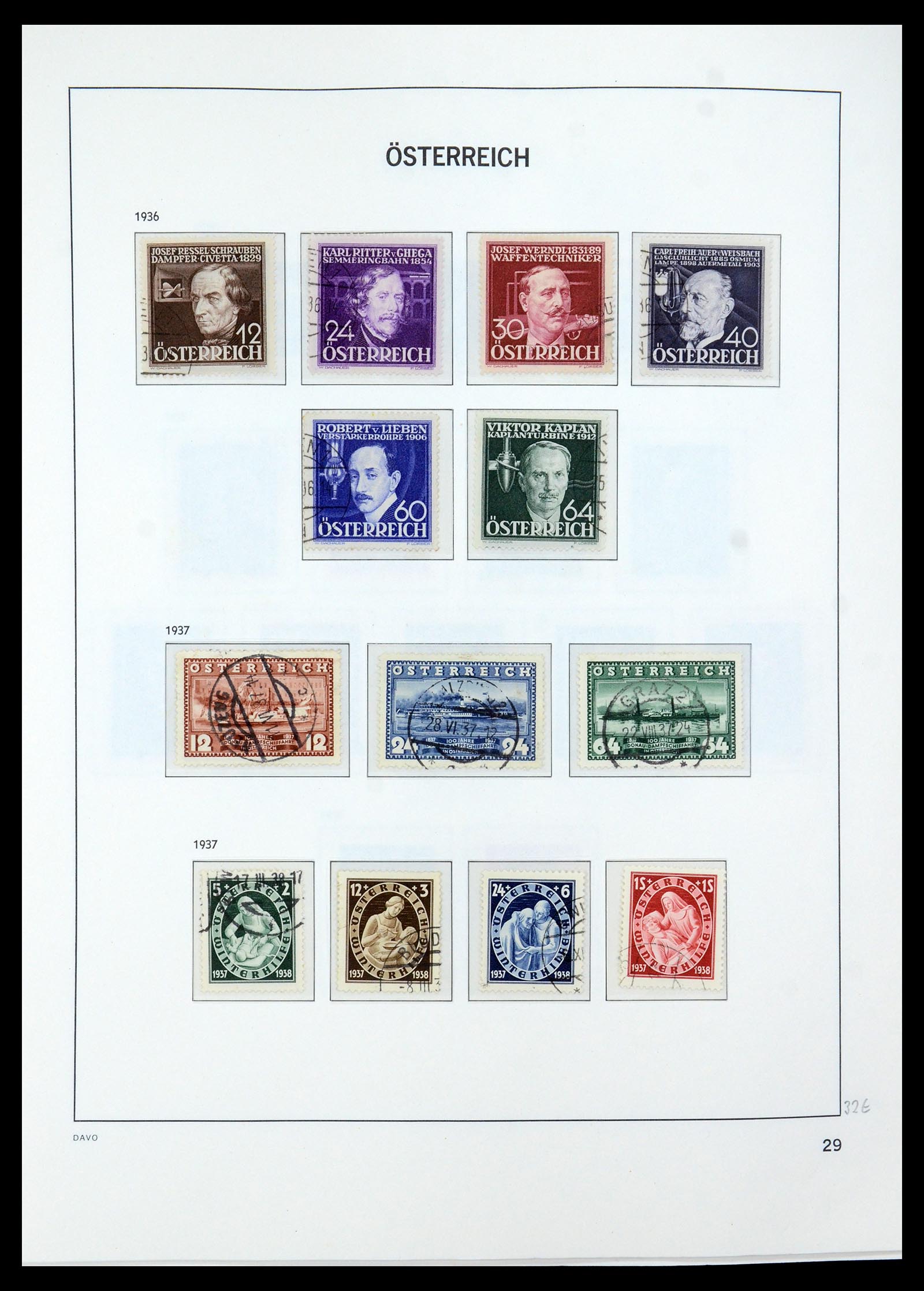 35423 033 - Postzegelverzameling 35423 Oostenrijk 1850-2006.