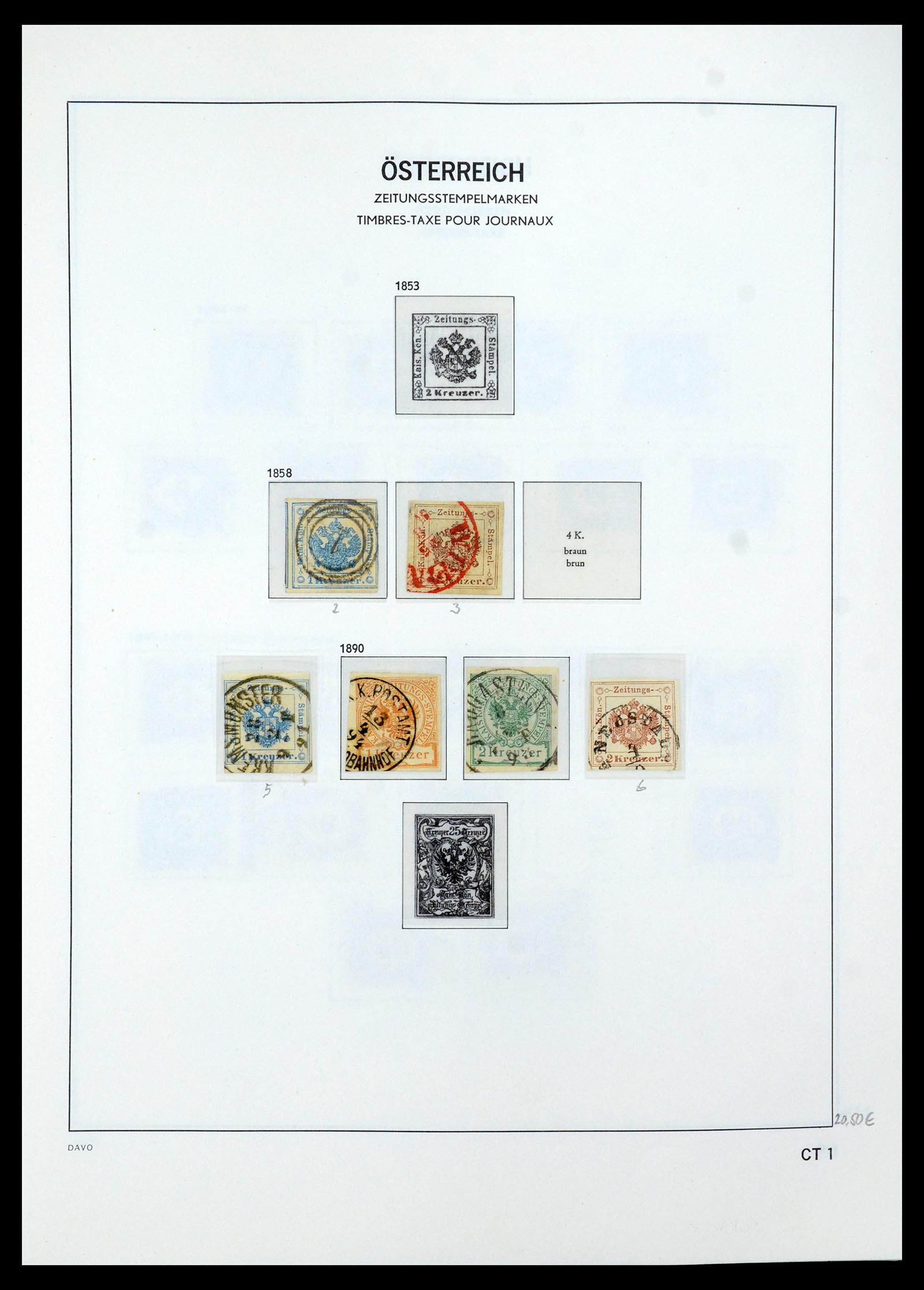 35423 043 - Postzegelverzameling 35423 Oostenrijk 1850-2006.