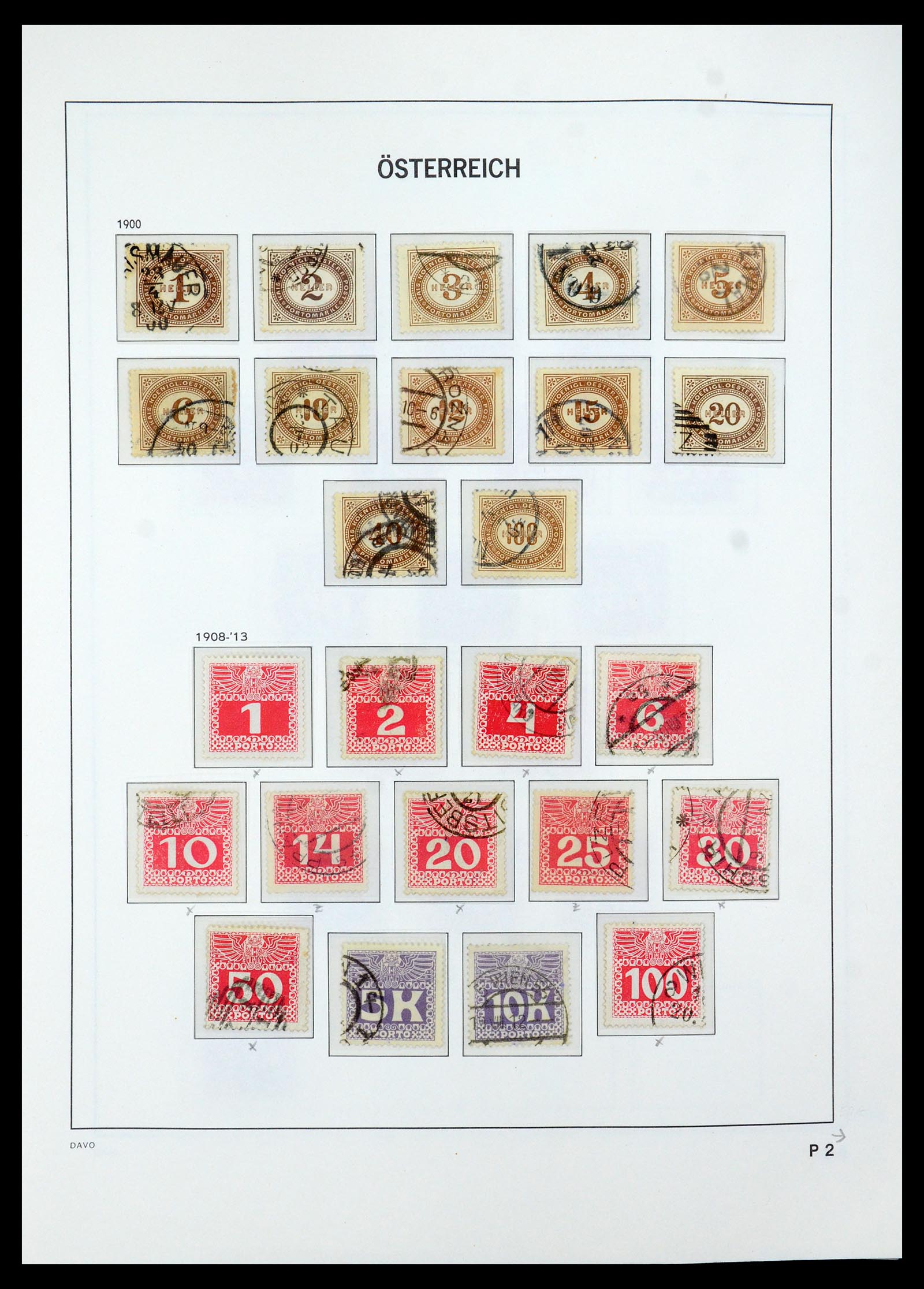 35423 045 - Postzegelverzameling 35423 Oostenrijk 1850-2006.