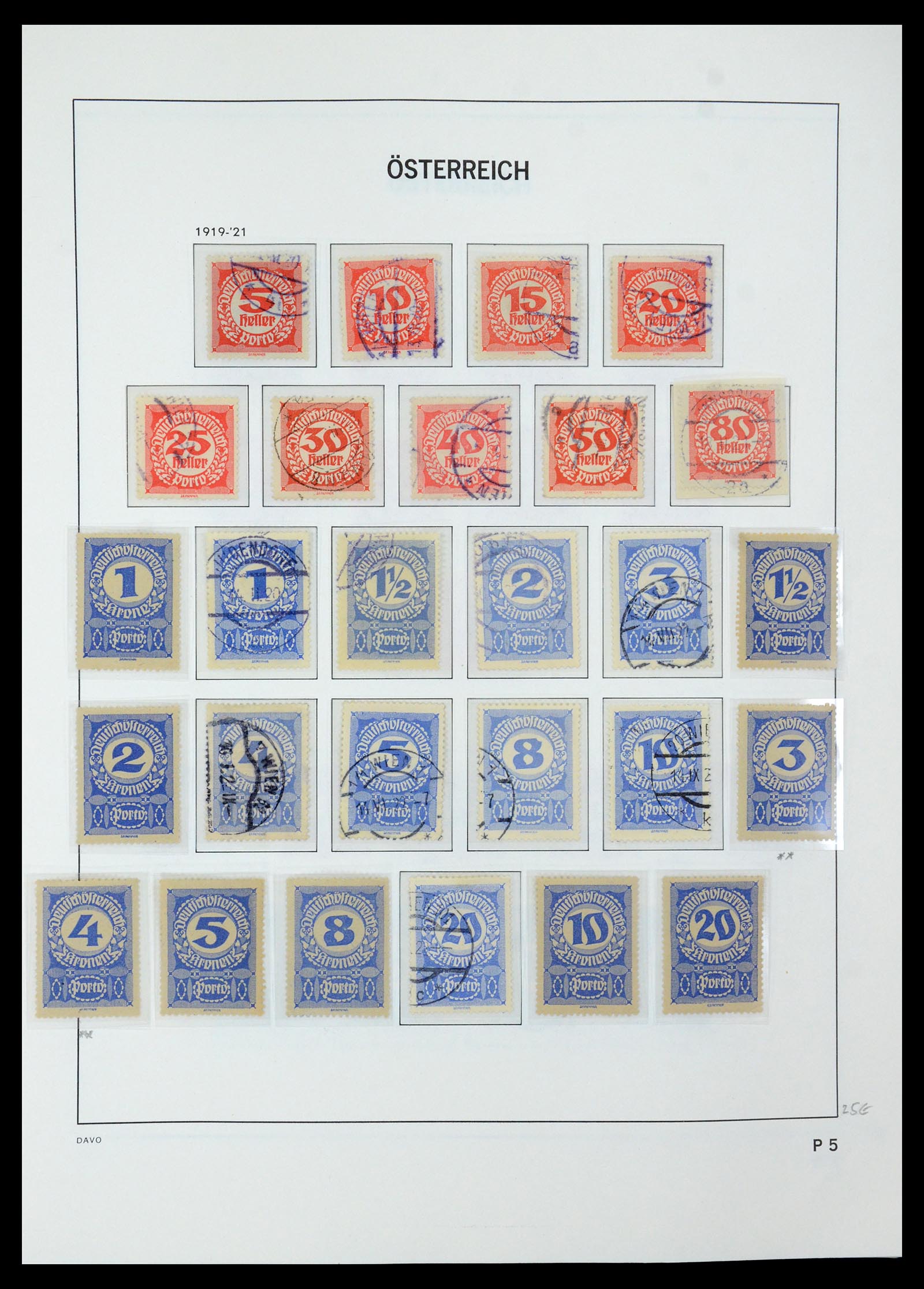 35423 049 - Postzegelverzameling 35423 Oostenrijk 1850-2006.